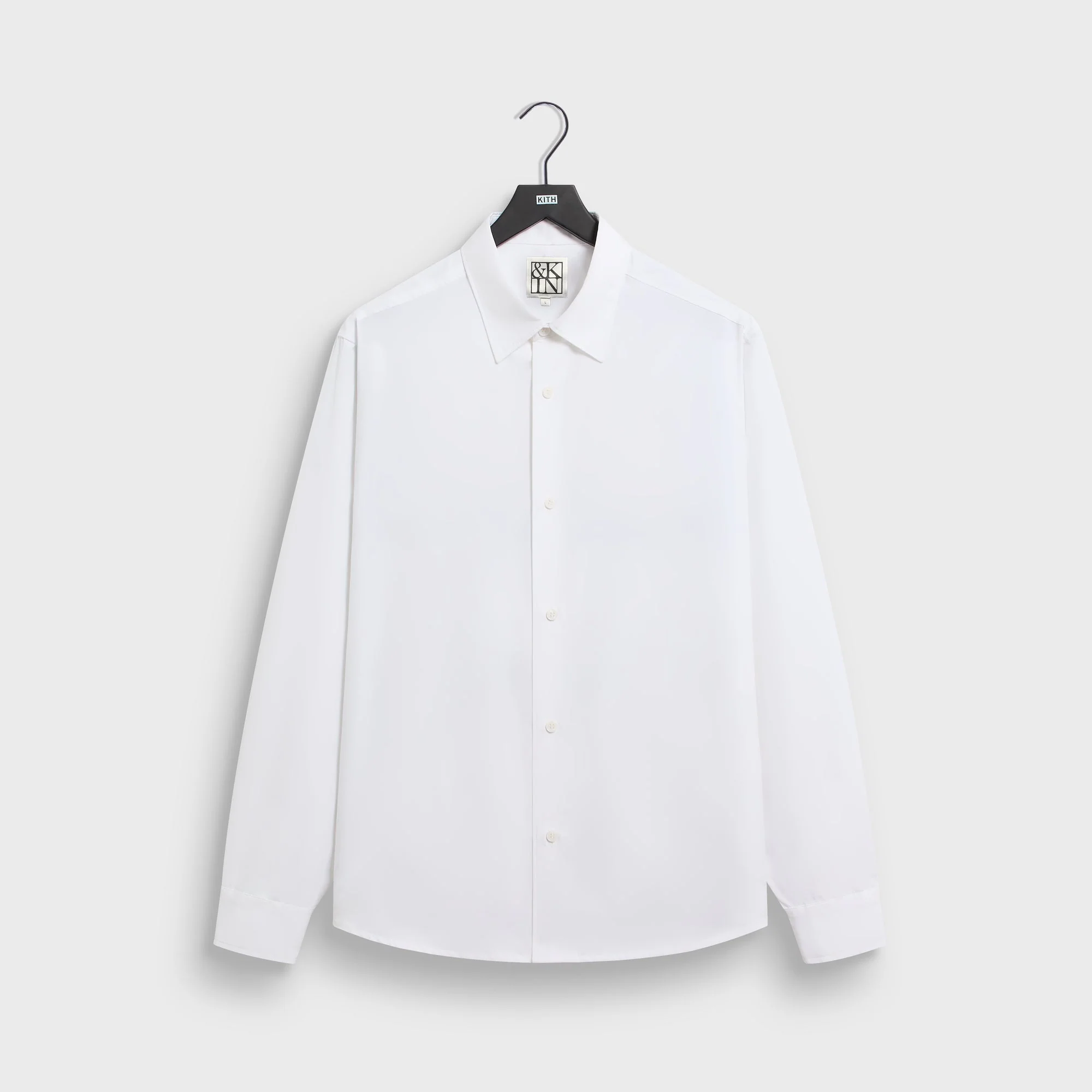 &Kin Poplin Georgie Shirt - White