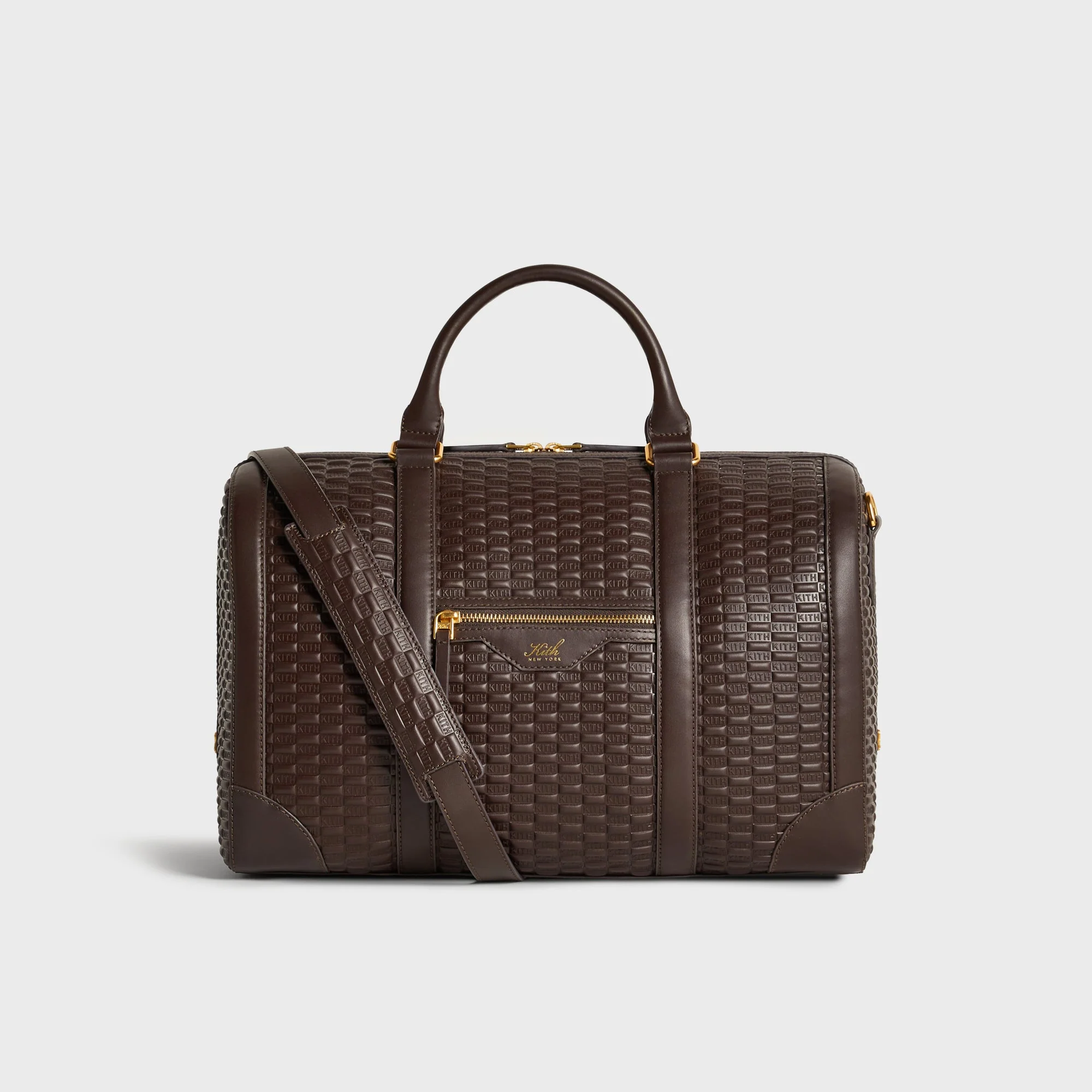 Kith Monogram Smooth Leather Traveler K40 Duffle Bag - Zoom