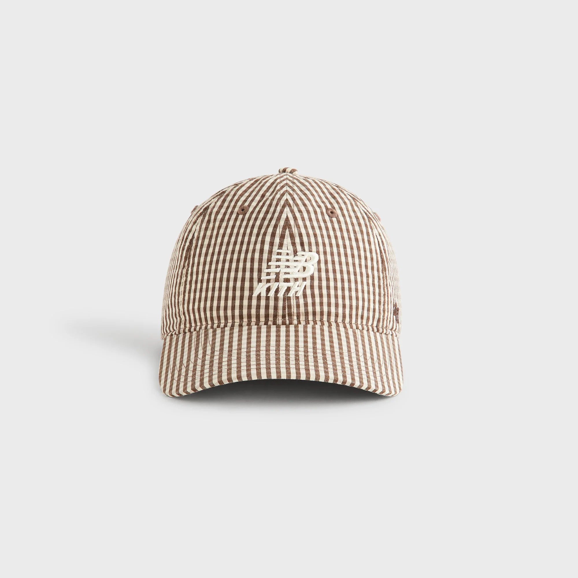 Kith & '47 for New Balance Classic Gingham Poplin Franchise LS Cap - Legacy