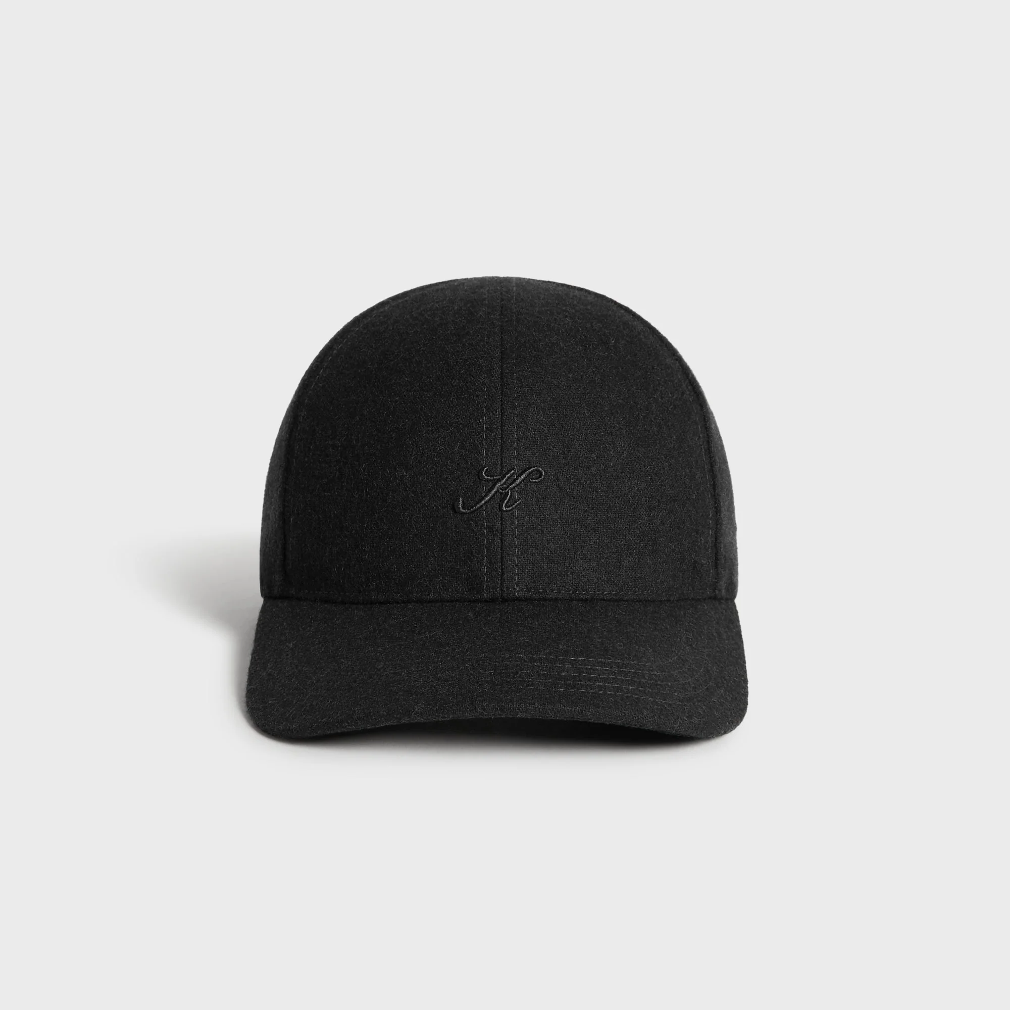 Kith Low Profile Fine Wool Classic Cap - Black