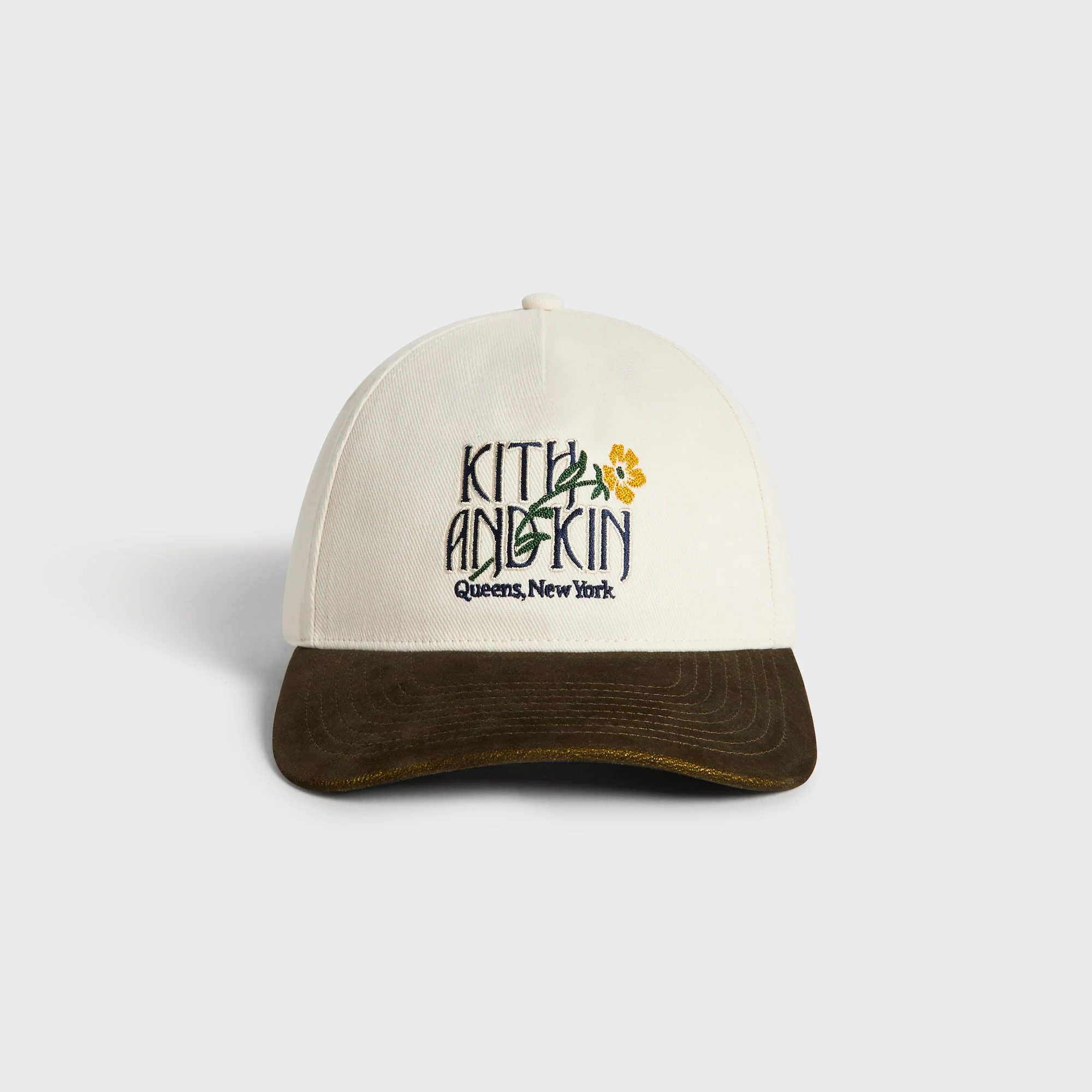 Kith Botanical Twill Bay Low Pinch Crown Cap - Sandrift