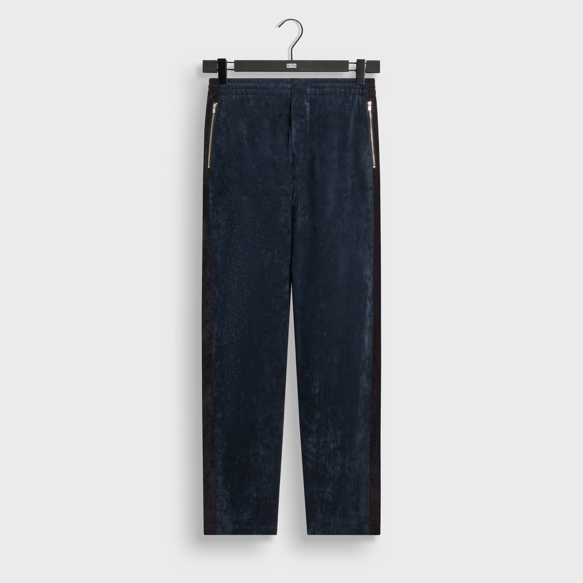 Kith Sueded Velour Landry Pant - Nocturnal