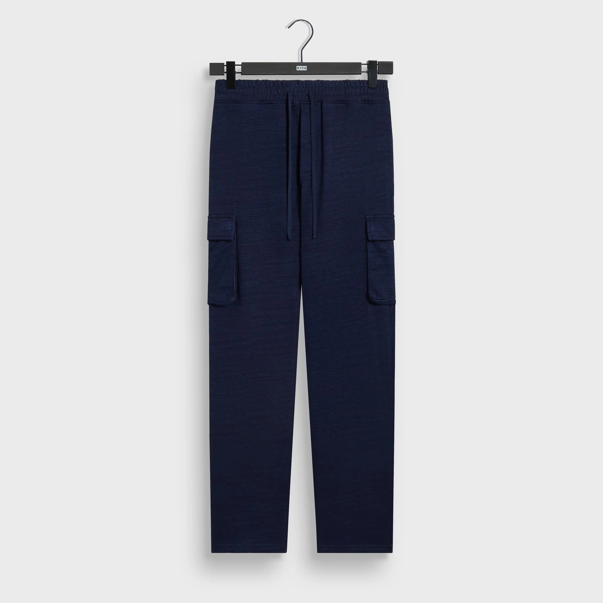 Kith Indigo Fleece Bryson Cargo Sweatpant - Raw Indigo