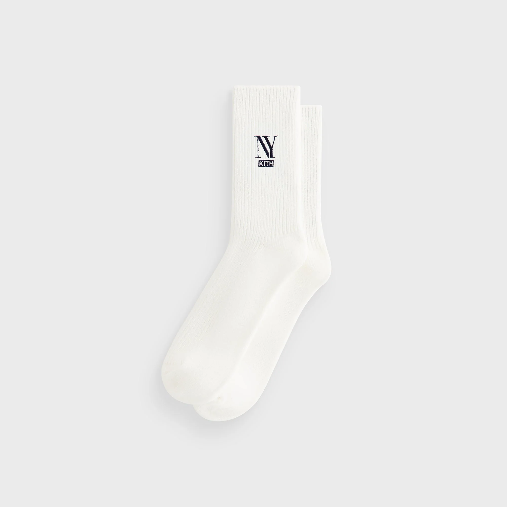 Kith NY Cotton Slouchy Crew Socks - Silk