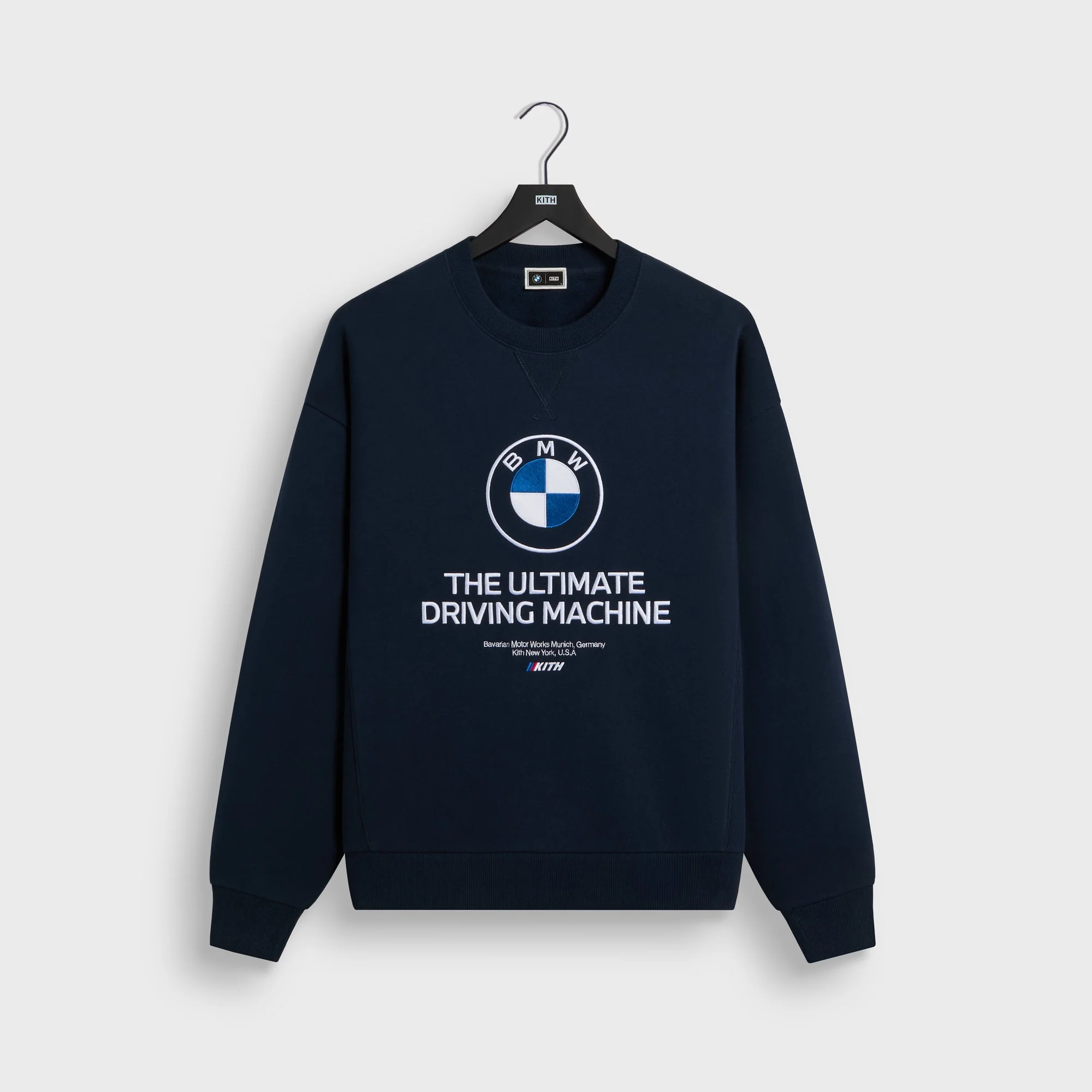 Kith for BMW Quote Vintage Crewneck - Nocturnal