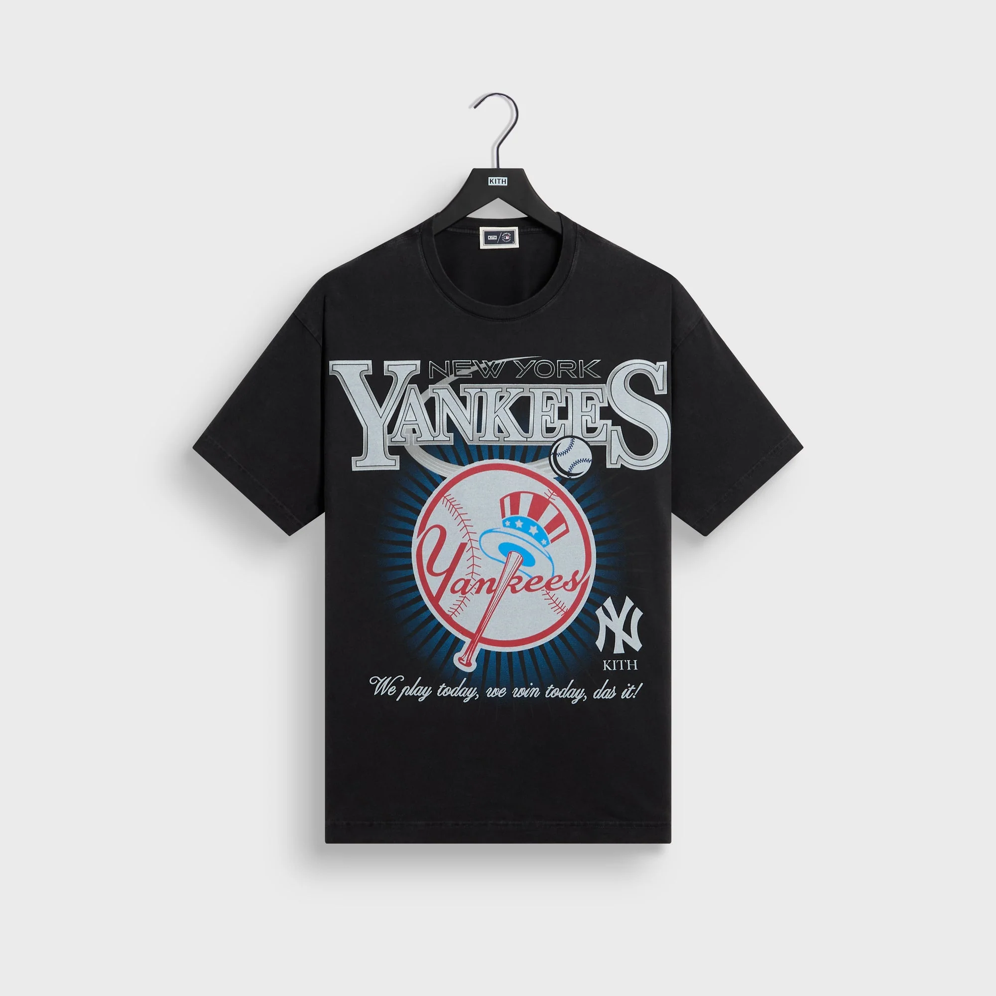 Kith for the New York Yankees Legacy Vintage Tee - Black