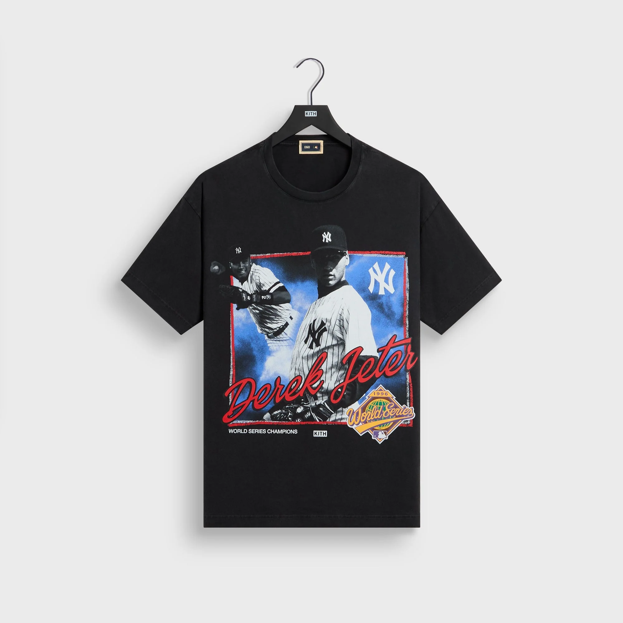 Kith for the New York Yankees Derek Jeter Vintage Tee - Black