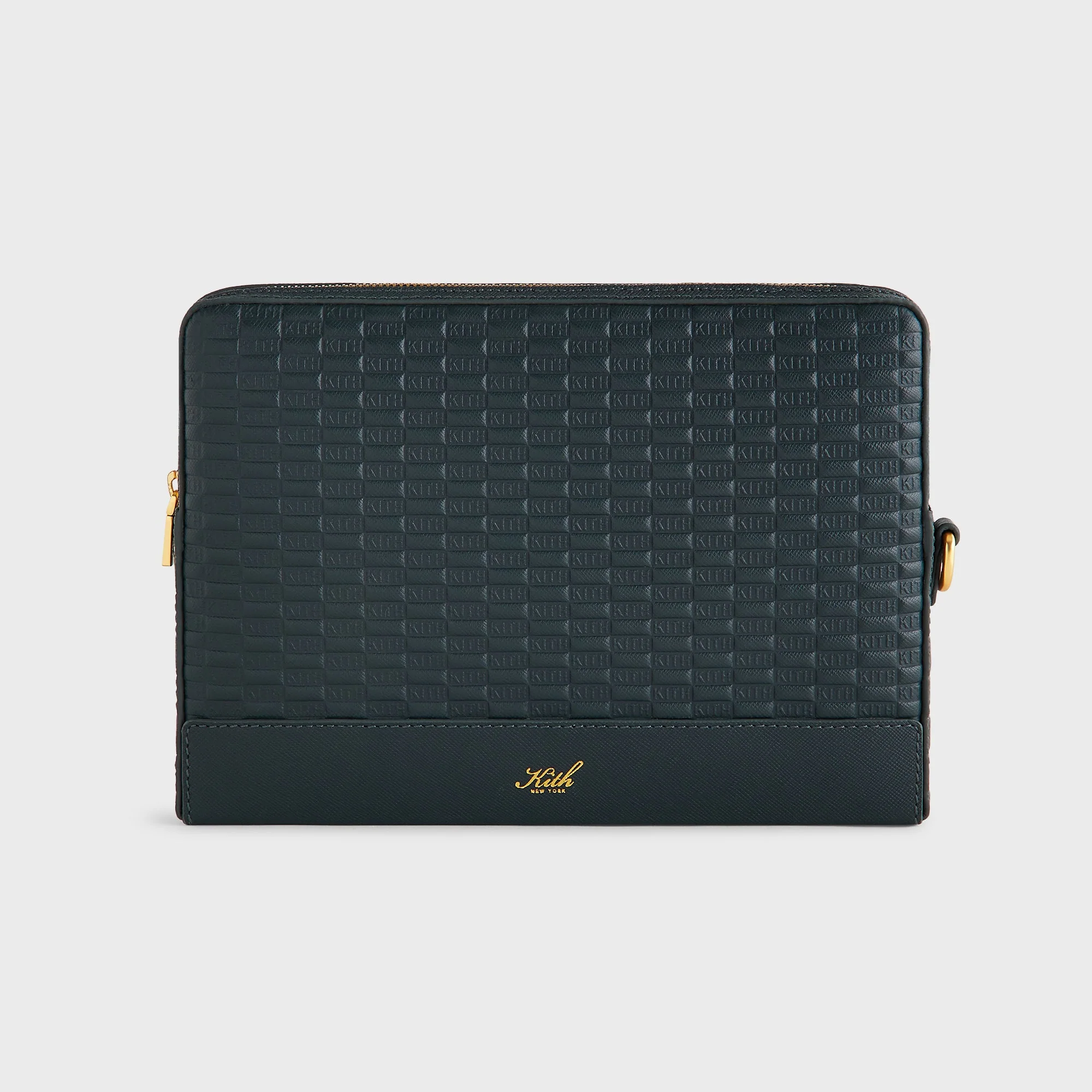 Kith Monogram Leather 11 Tech Case - Stadium
