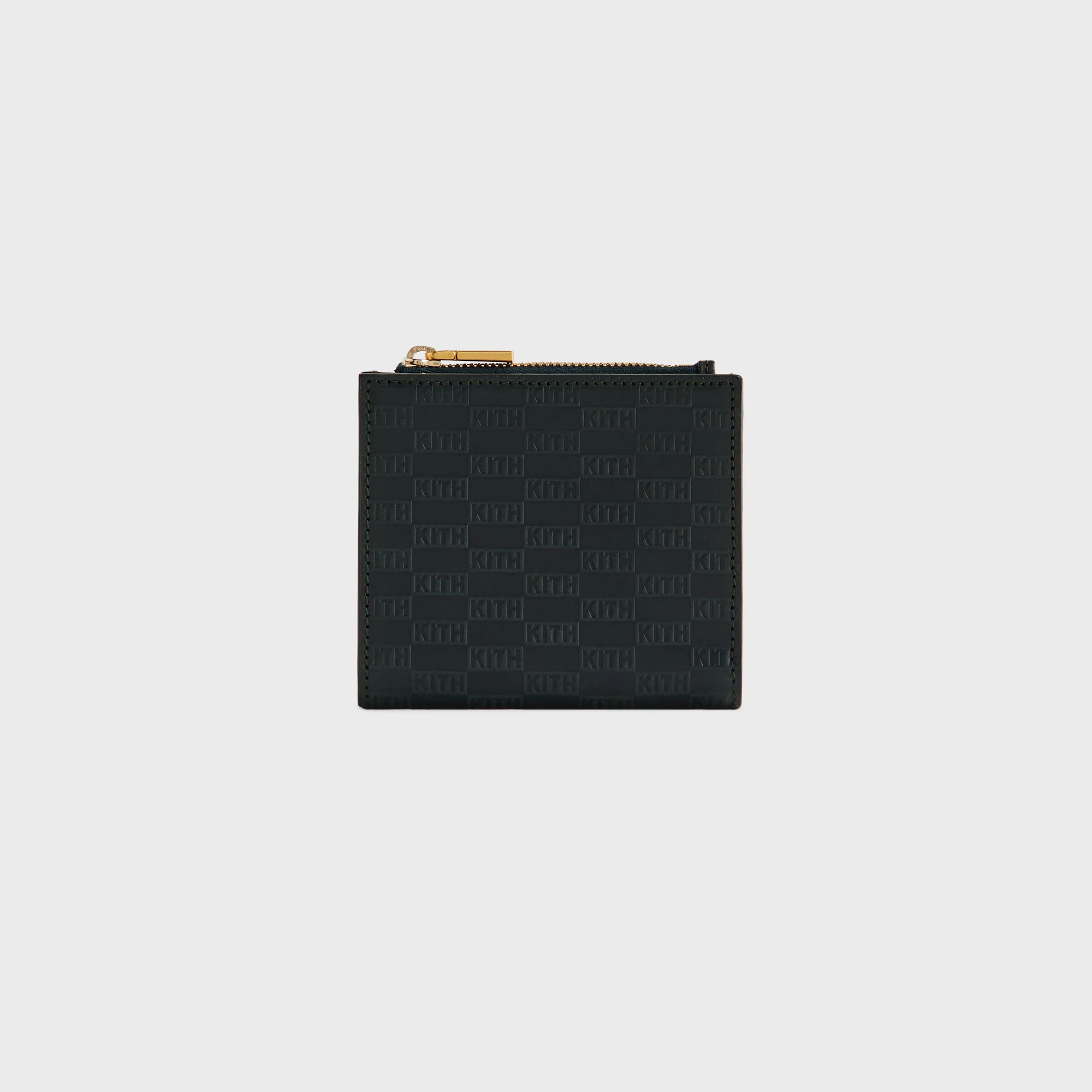 Kith Monogram Leather Snap Wallet - Equestrian