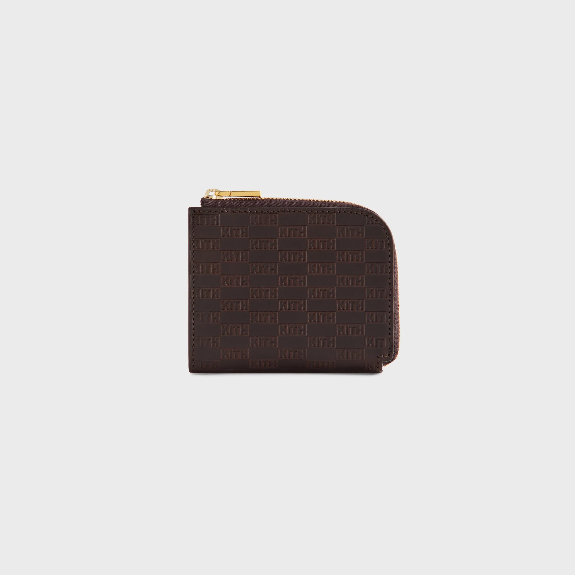 Kith Monogram Vachetta Zip Wallet - Incognito