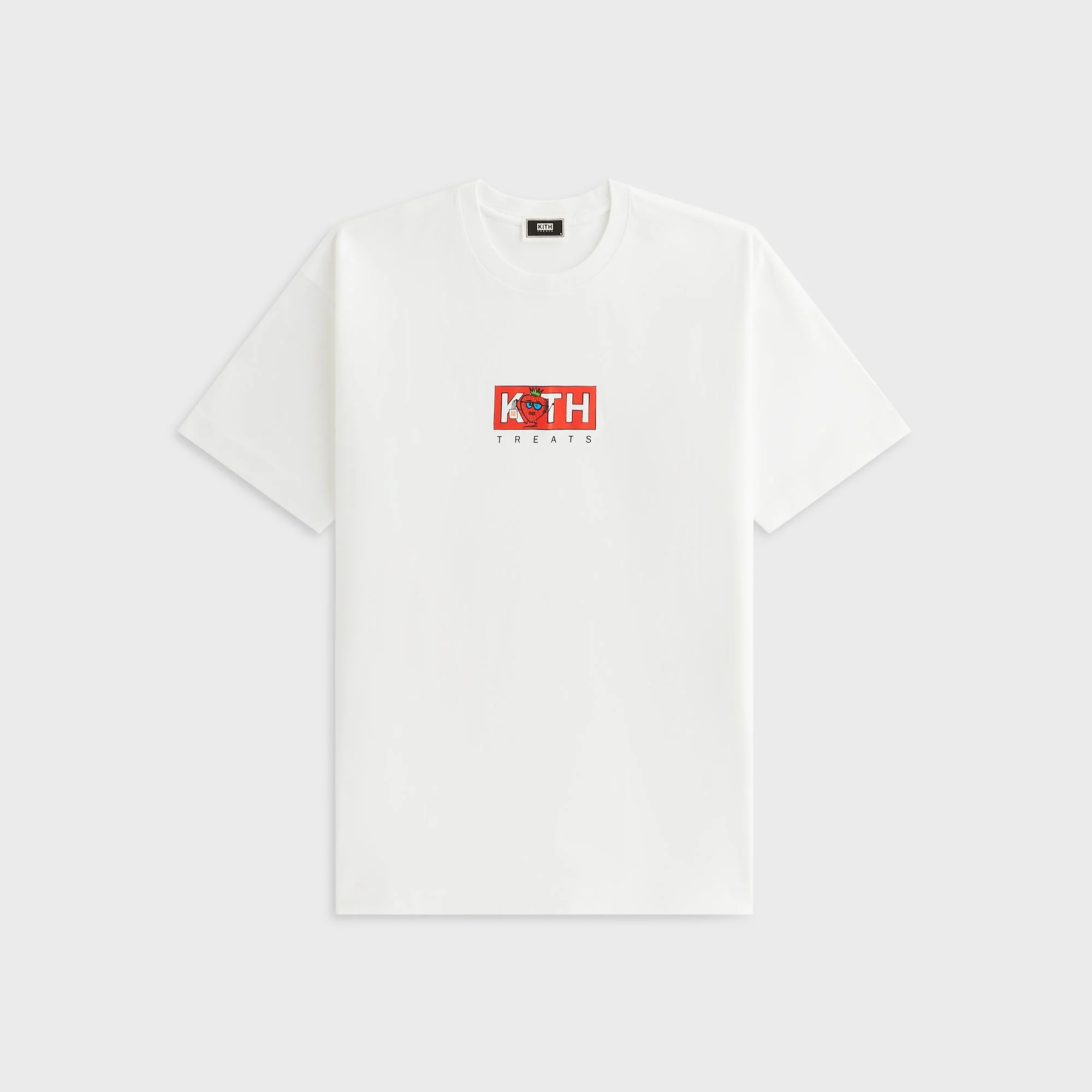 Kith Treats Strawberry Classic Logo Tee - White