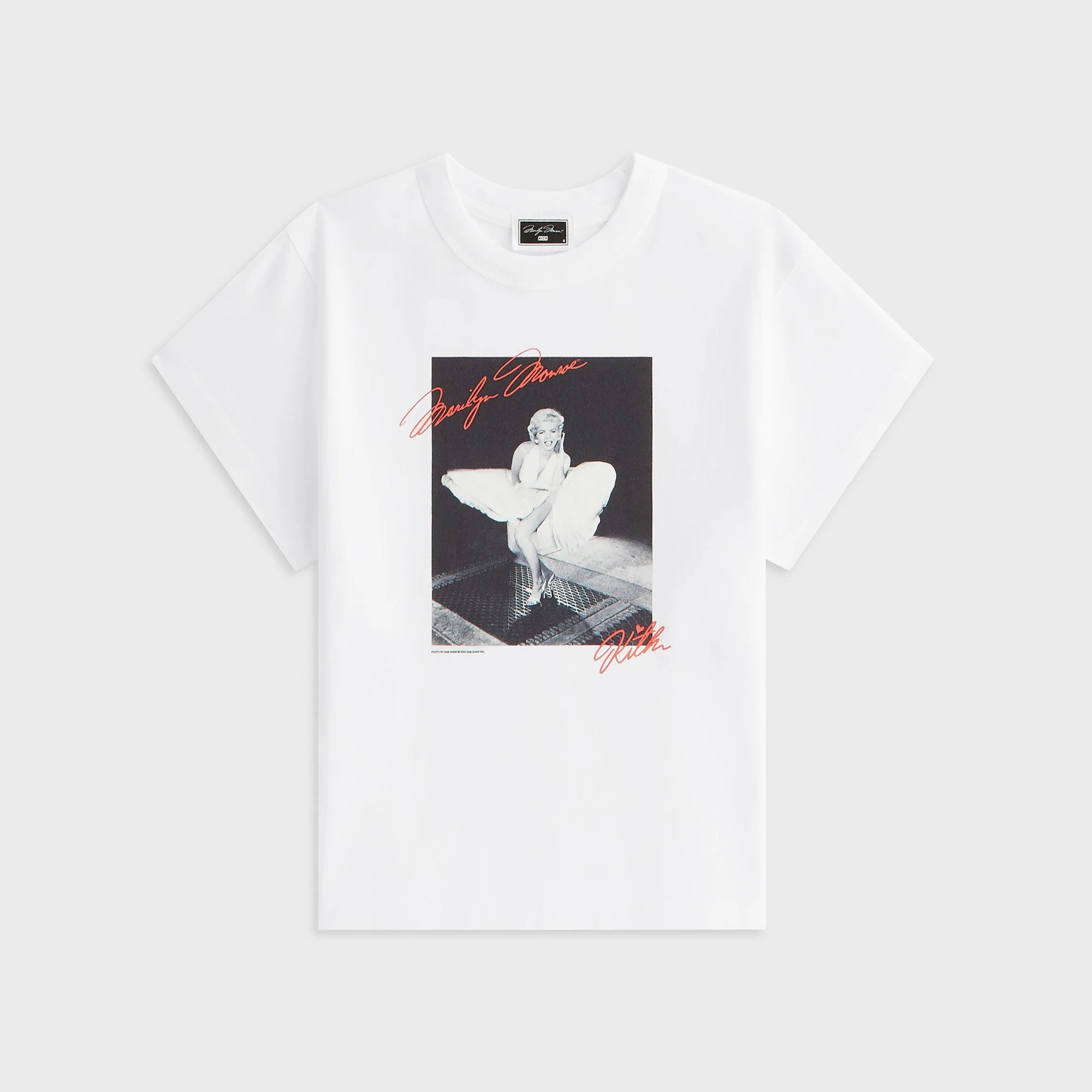Kith Women for Marilyn Monroe Skirt Mulberry Vintage Tee - White
