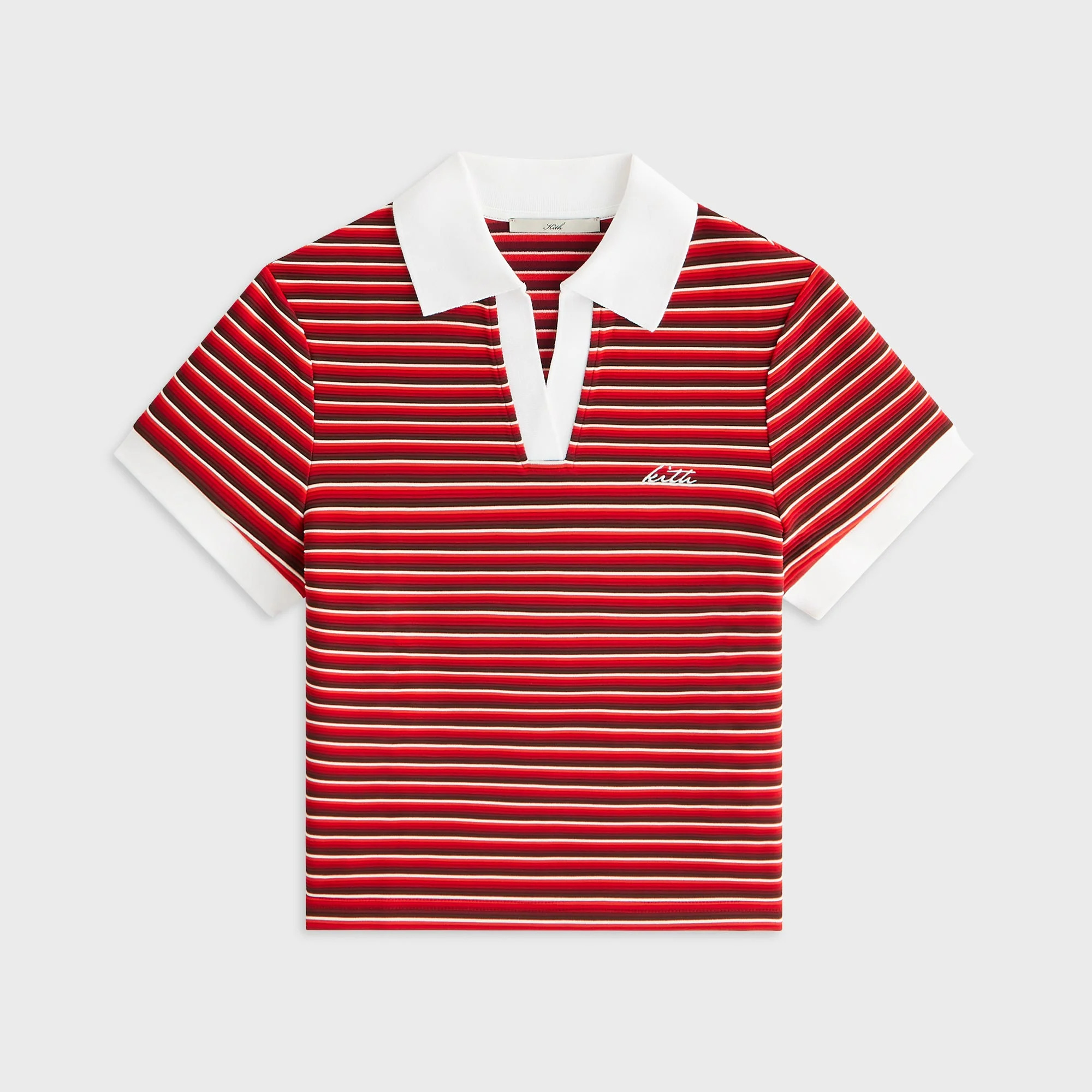 Kith Women Hedi Striped Polo - Dalle