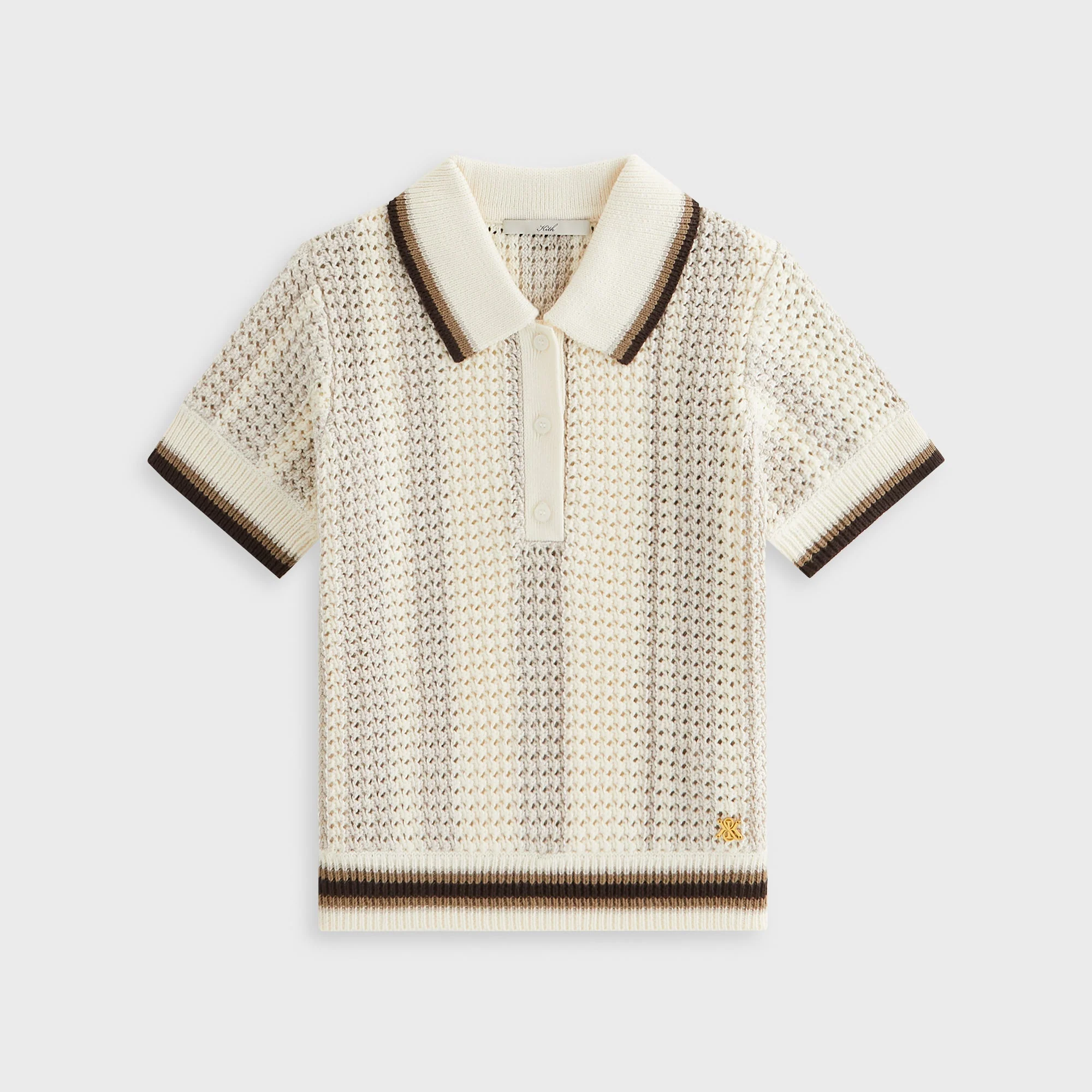 Kith Women Riven Crochet Polo - Legacy