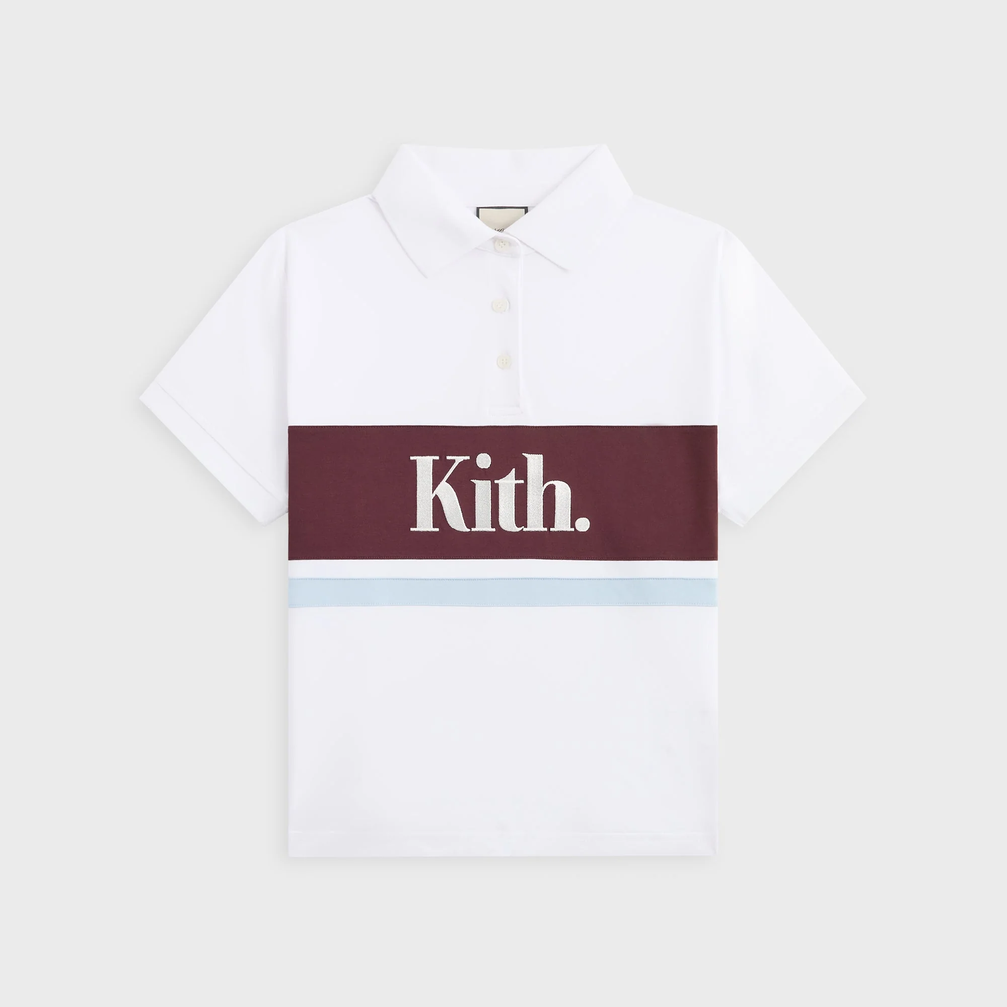 Kith Women Breda Paneled Polo - White