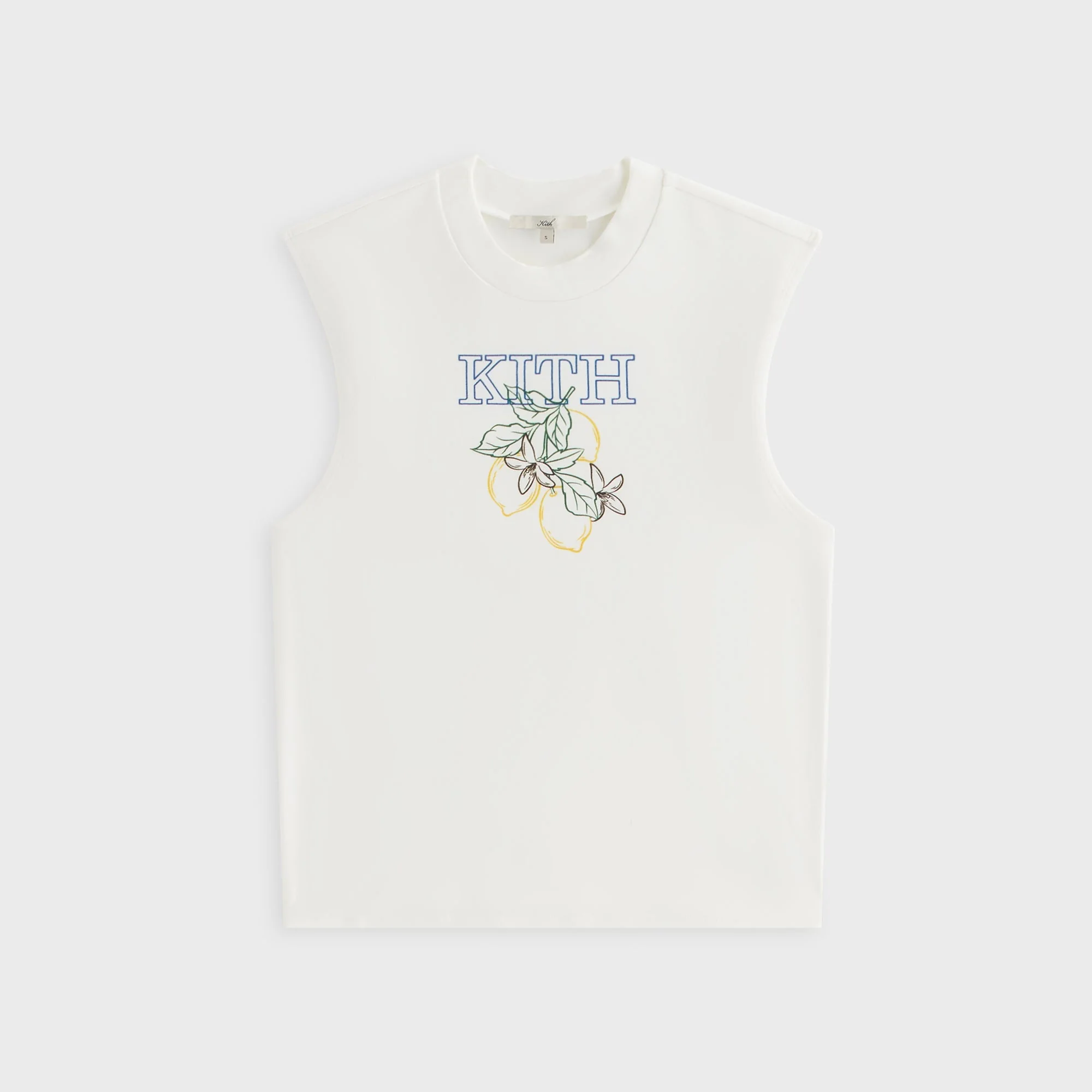 Kith Women Mulberry Kith Lemon Muscle Tank - White