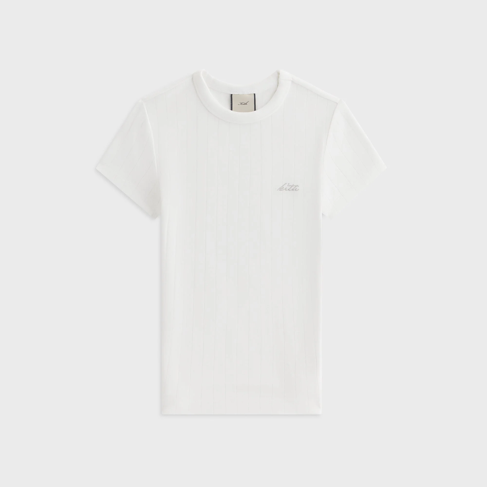 Kith Women Mulberry IV Flat Rib Tee - White