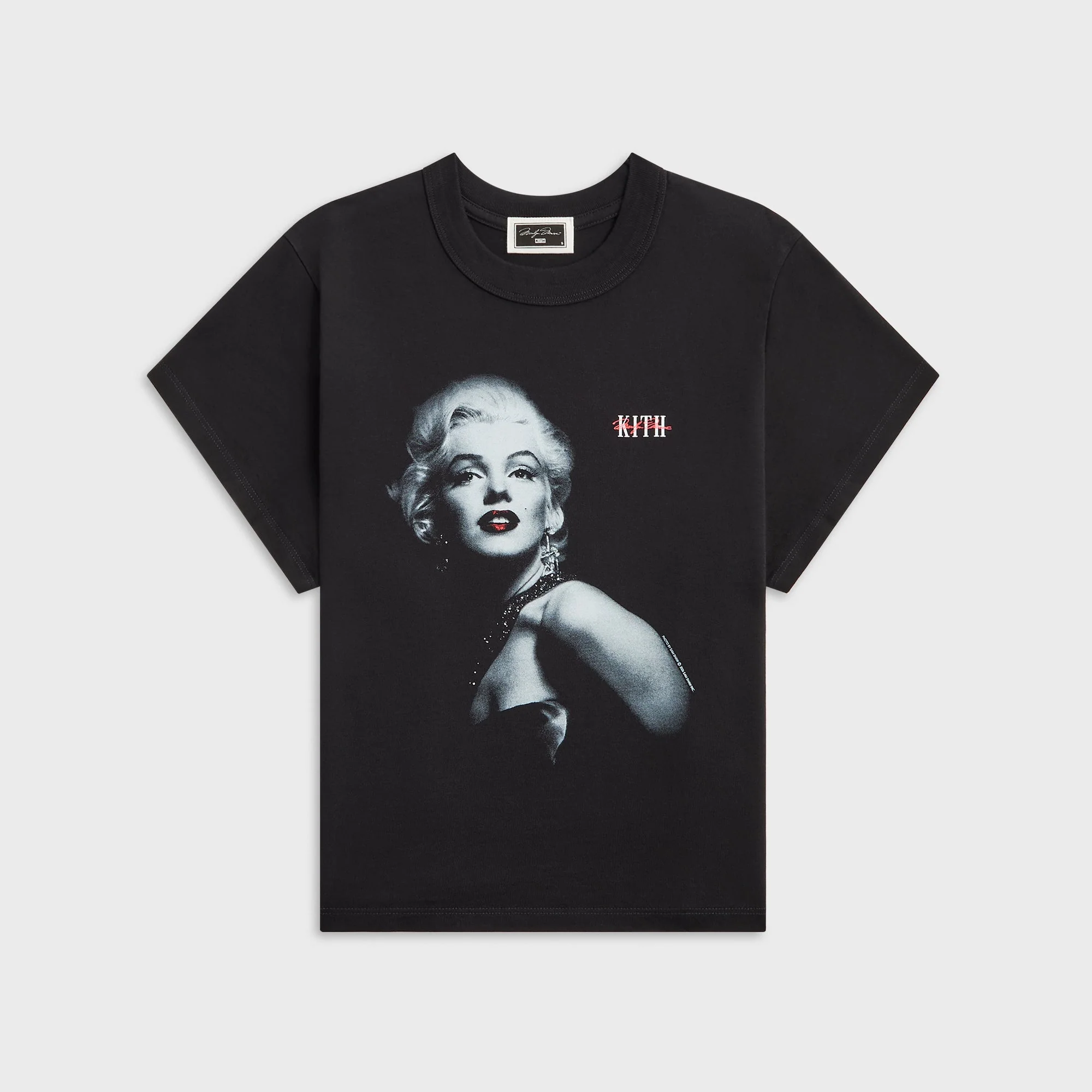 Kith Women for Marilyn Monroe Glamour Mulberry Vintage Tee - Black