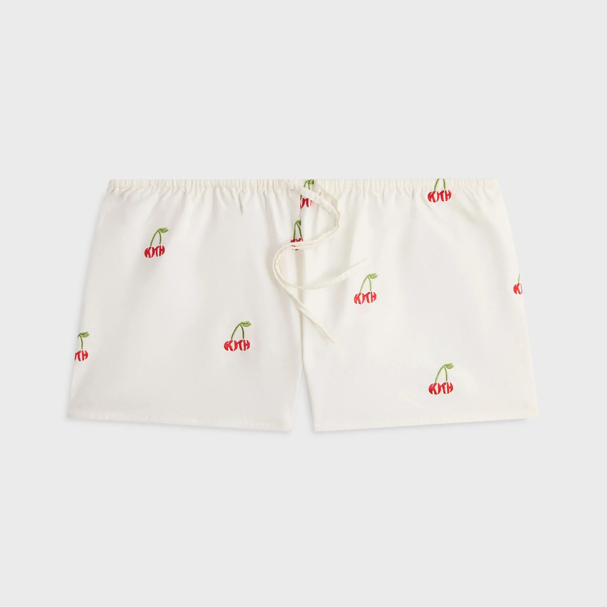 Kith Women Esbe Cherry Oxford Micro Short - White