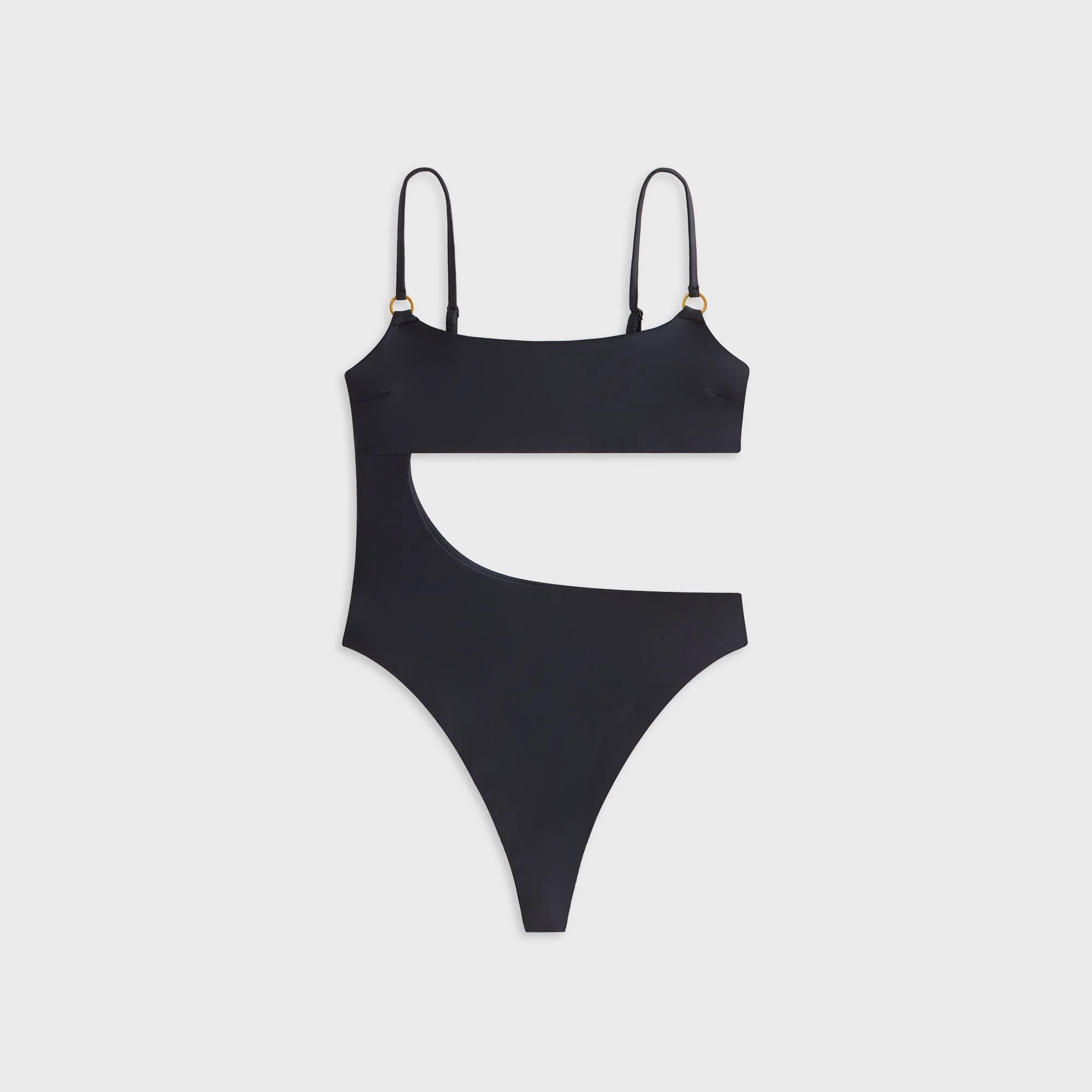 Kith Women Marik Asymmetrical One Piece - Black