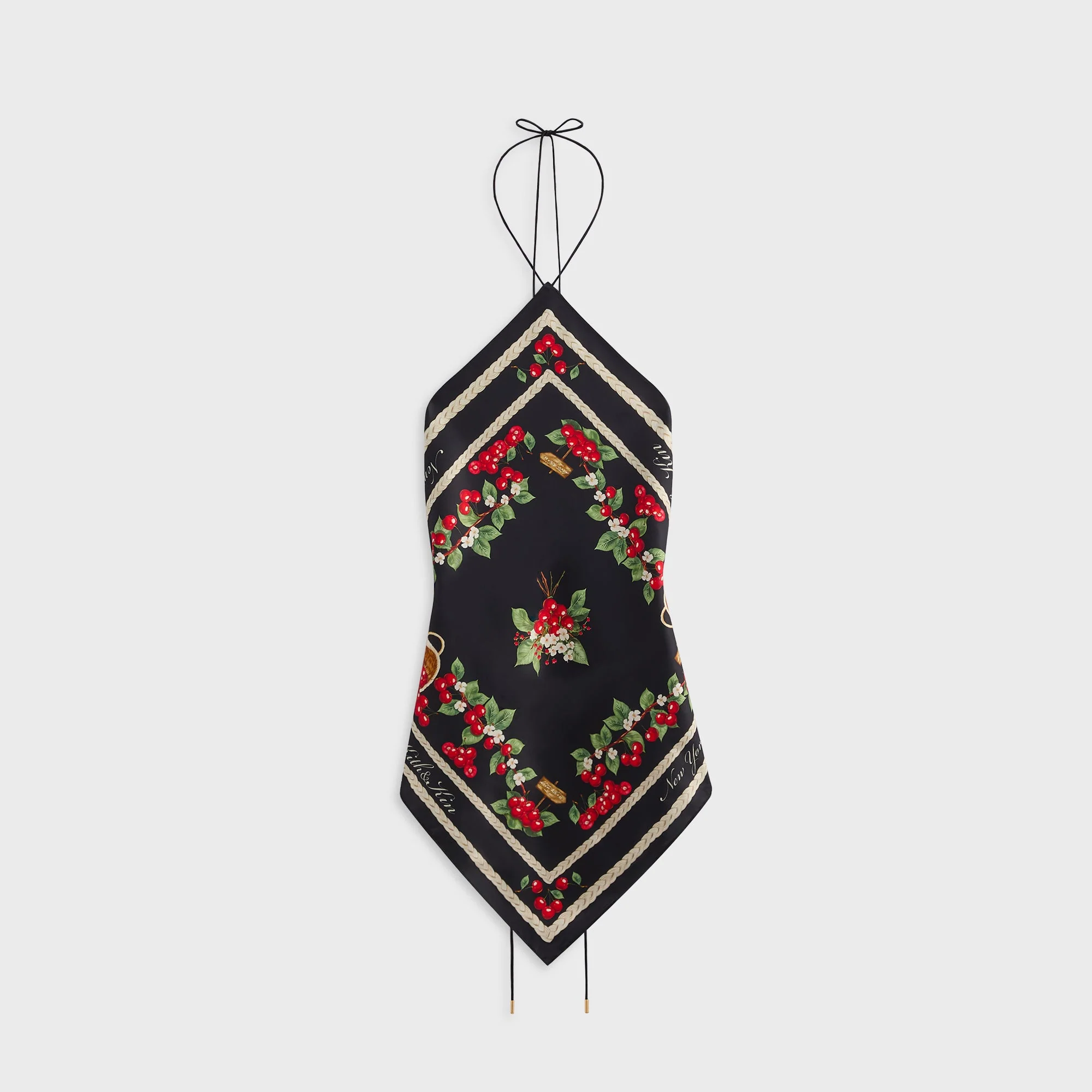 Kith Women Convertible Scarf Top - Black