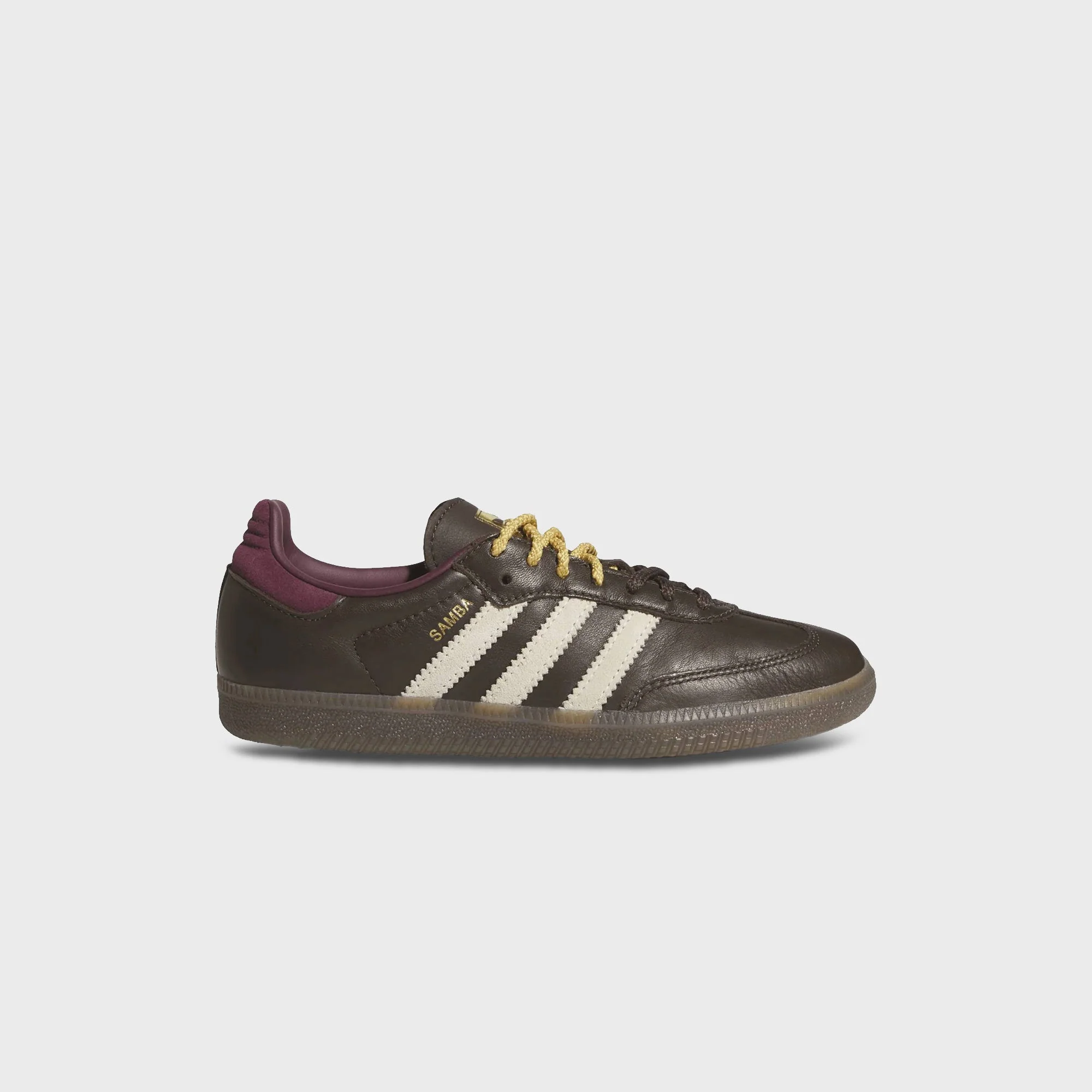 adidas WMNS Samba OG - Brown / Warm Vanilla / Maroon