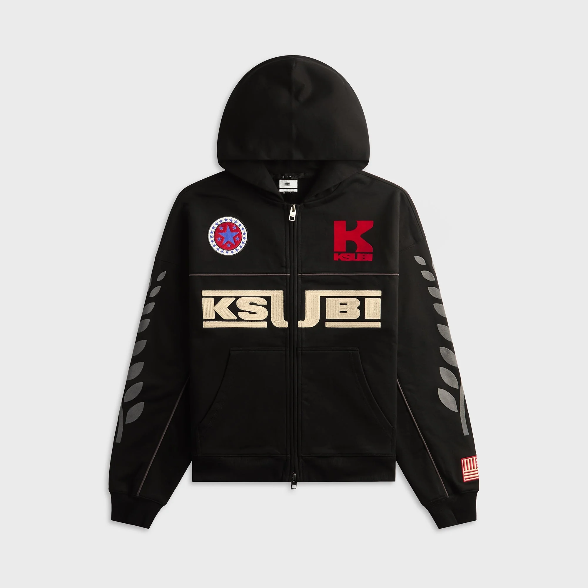 Ksubi Zoom Ekcess Zip Hoodie - Jet Black