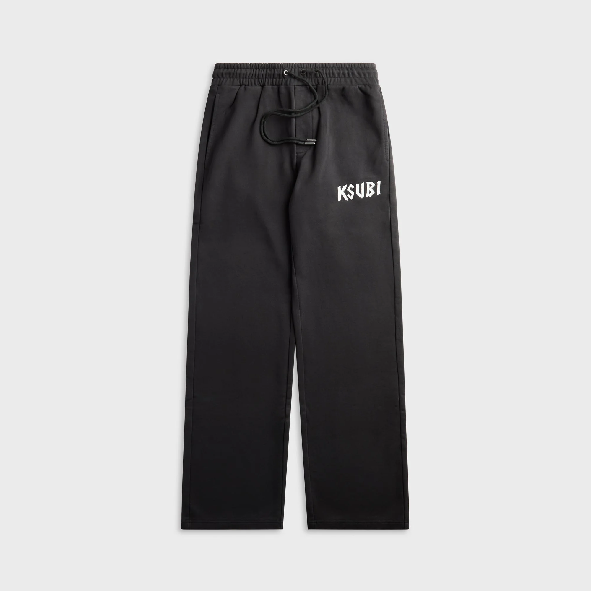 Ksubi Kings Synthesis Trak Pant - Faded Black / Charcoal