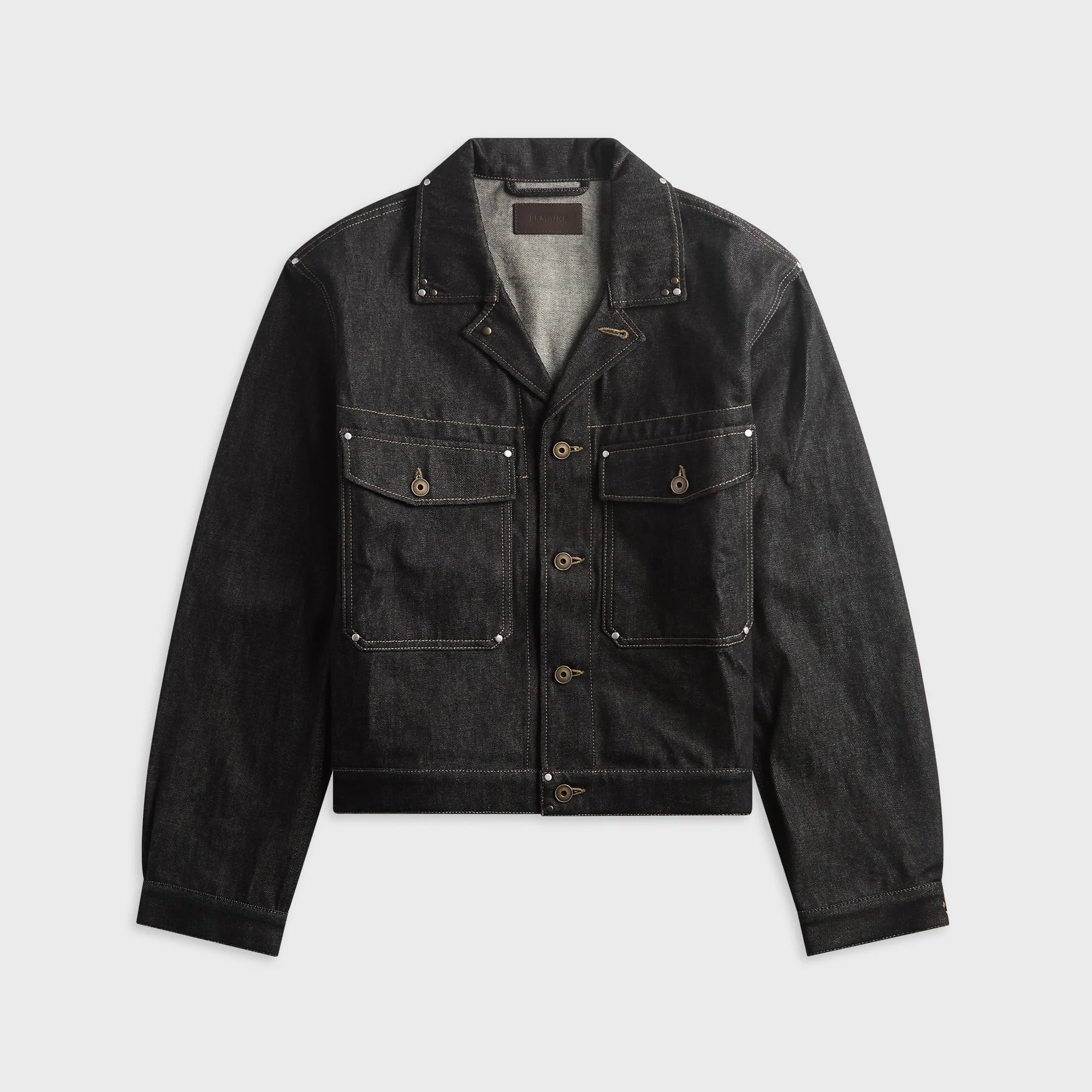 Lemaire Trucker Jacket - Slate