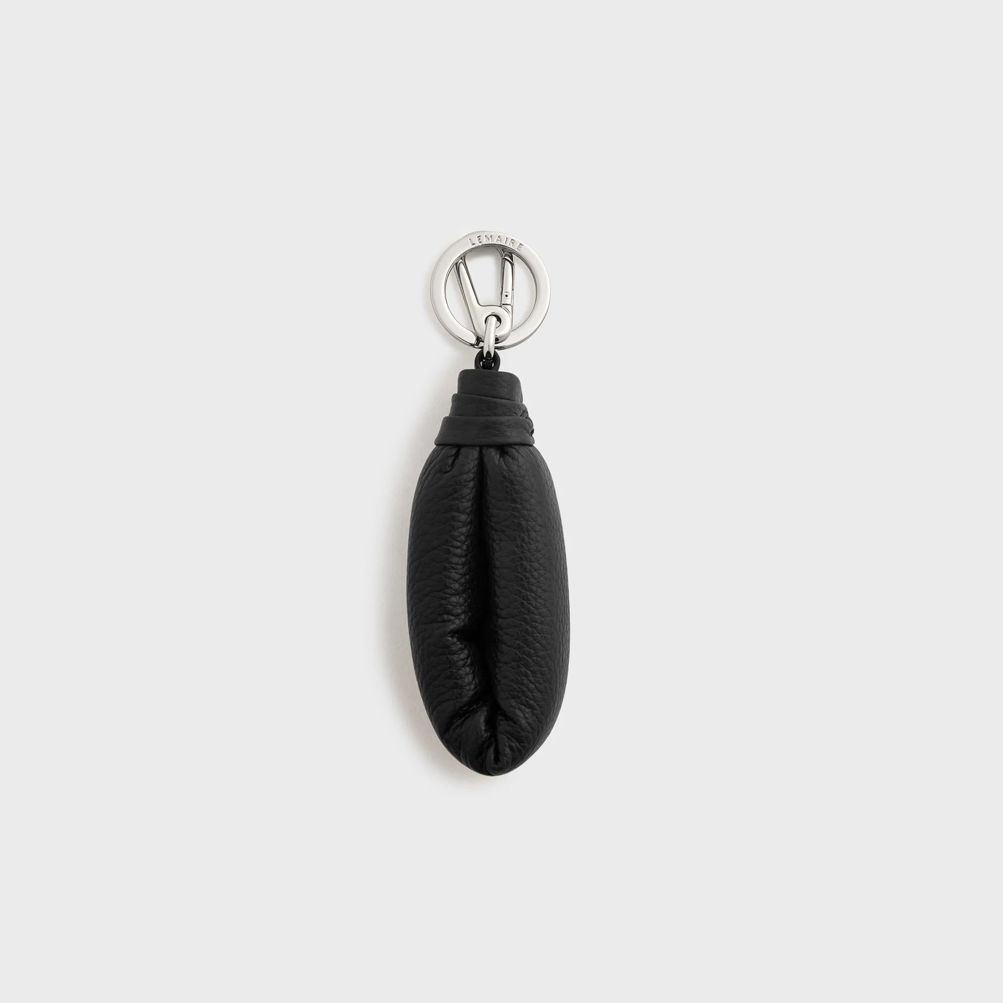 Lemaire Wadded Key Ring Holder - Black