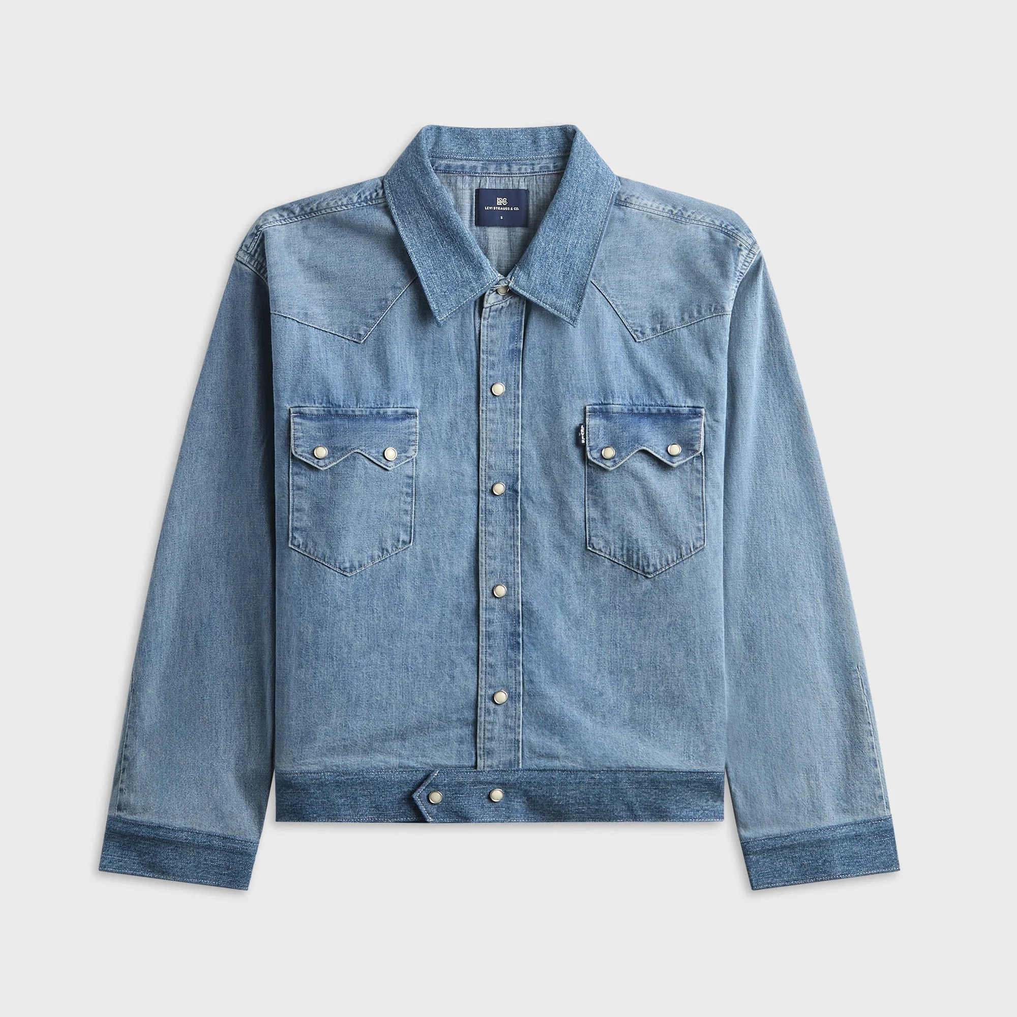 Levi's Blue Tab? Customized Sawtooth Overshirt - Ranchero
