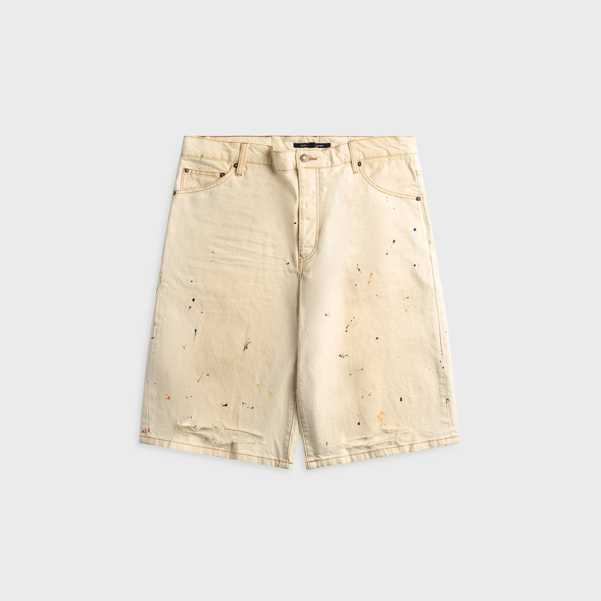 Co?t De La Libert?? Zander Twill Baggy Short - Lucien Wash