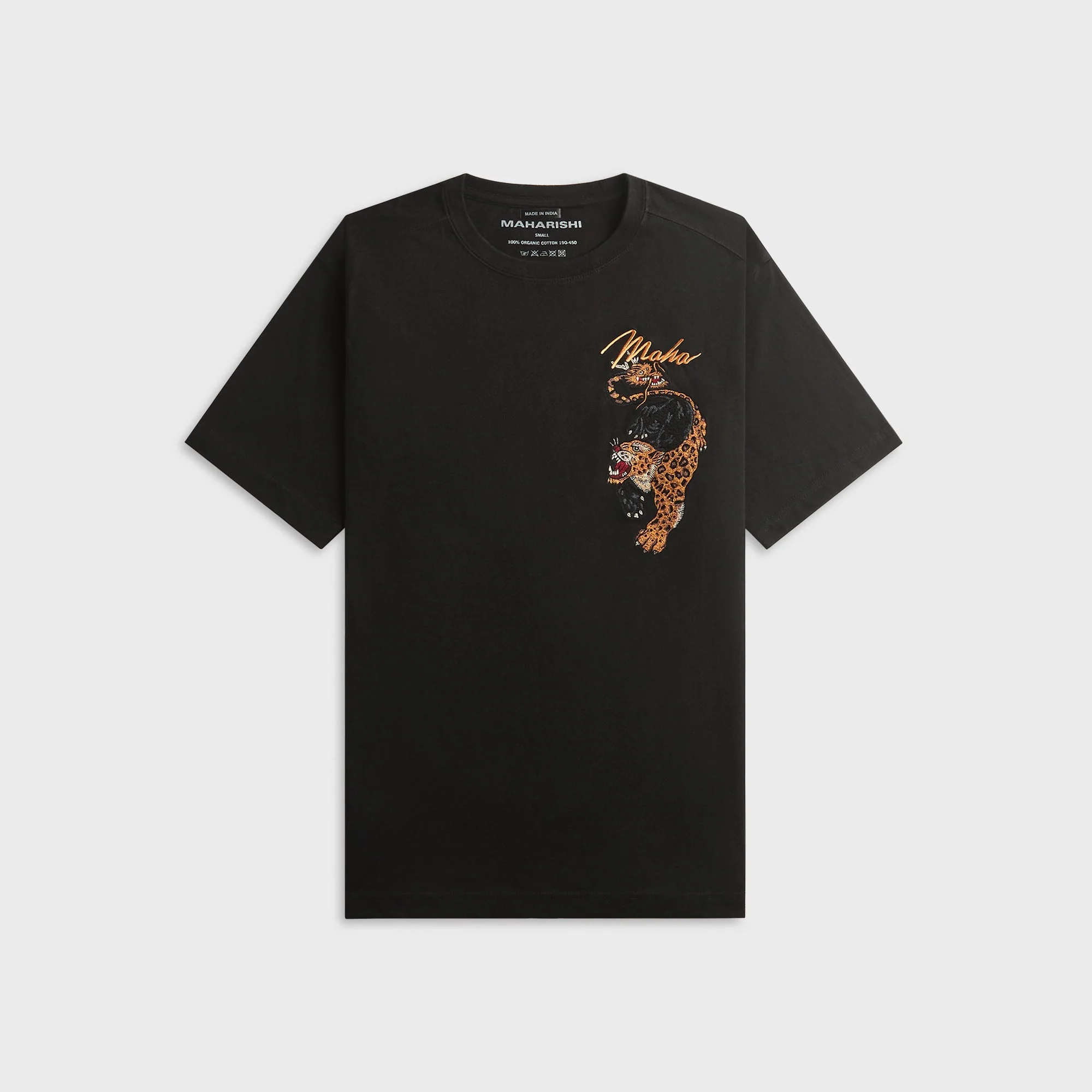 Maharishi 7350 Chimera Panther Tour Short Sleeve Tee - Black