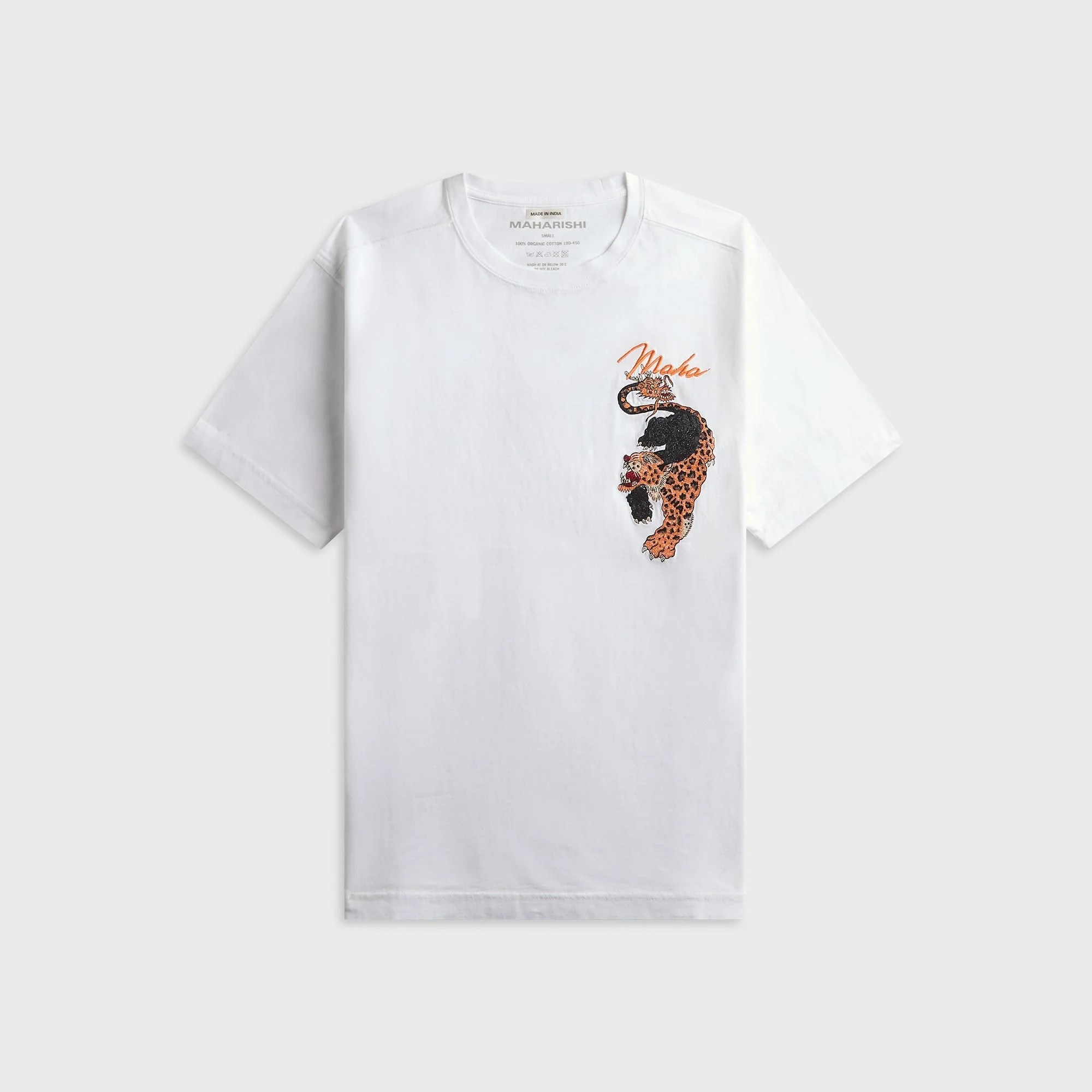 Maharishi 7350 Chimera Panther Tour Short Sleeve Tee - White