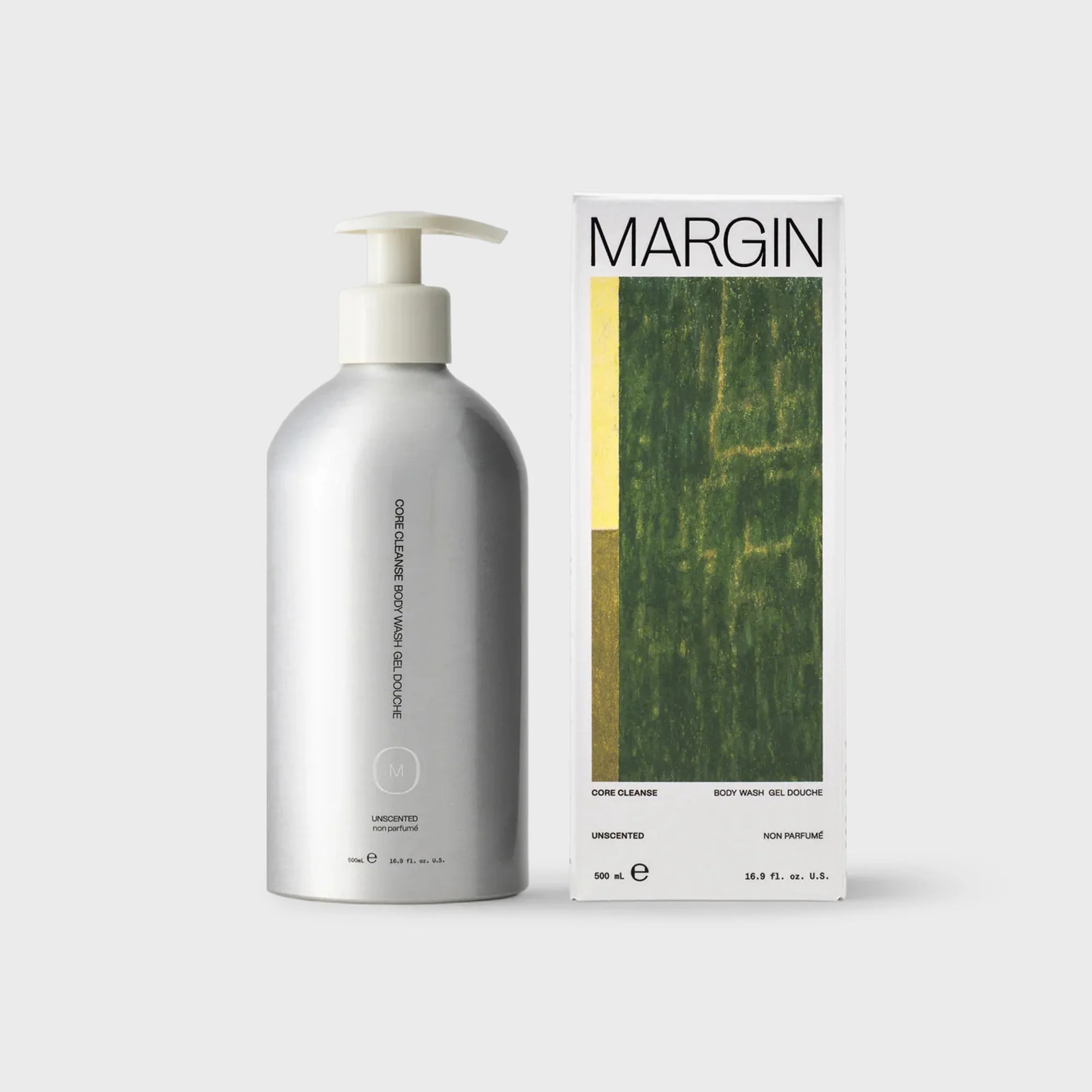 Margin Unscented Core Cleanse Bodywash 500ML