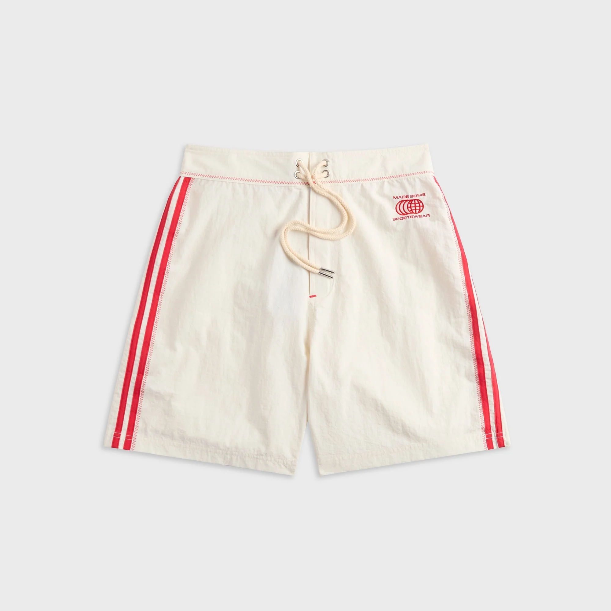 Made Some Long Shorts - White / Red