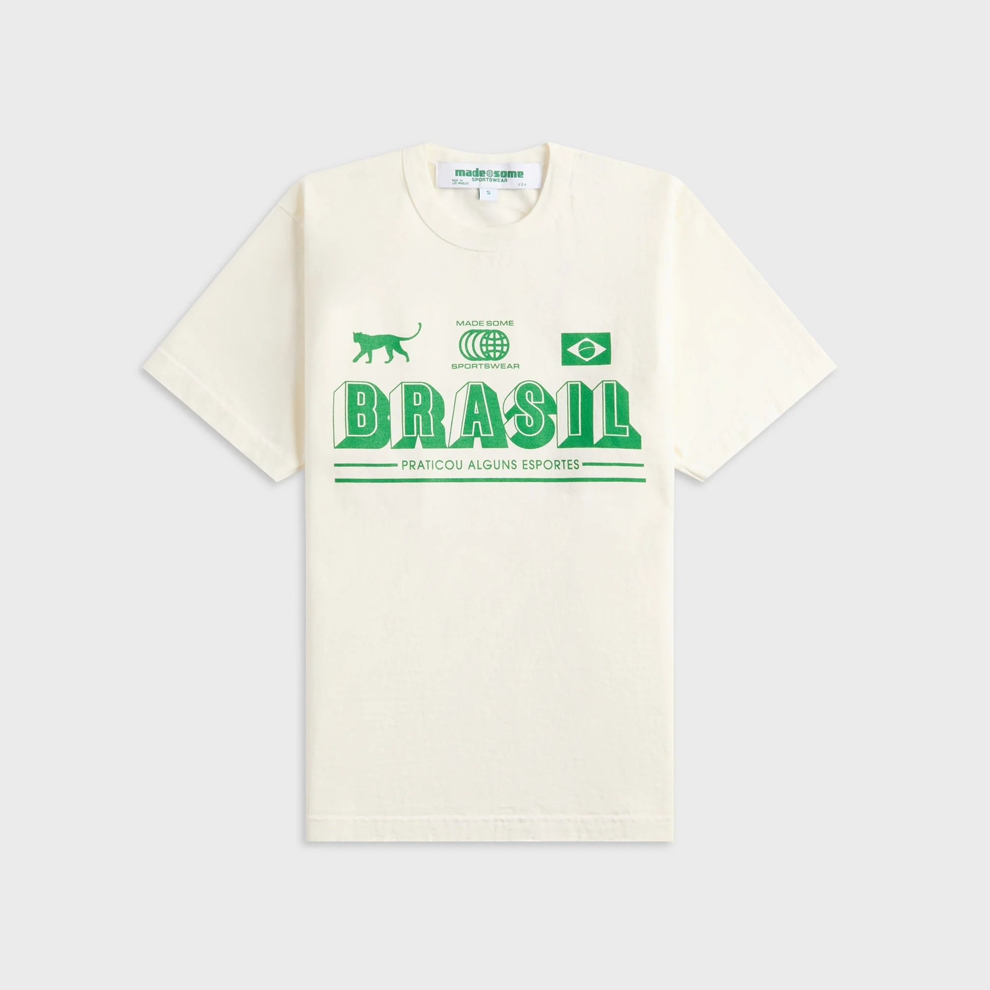 Made Some Brasil Sportwear Tee - Off White