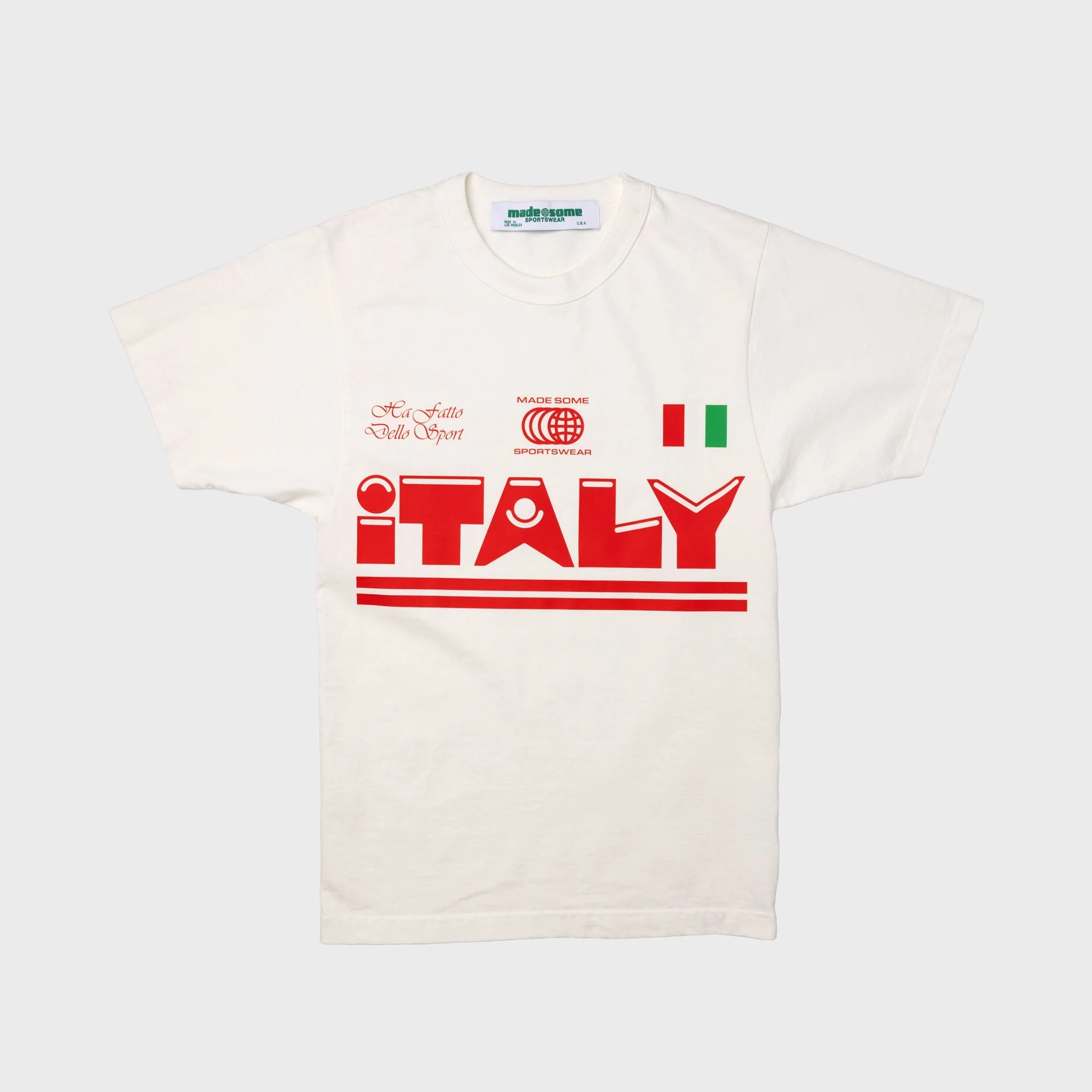 Made Some Italy Sportwear Tee - Off White