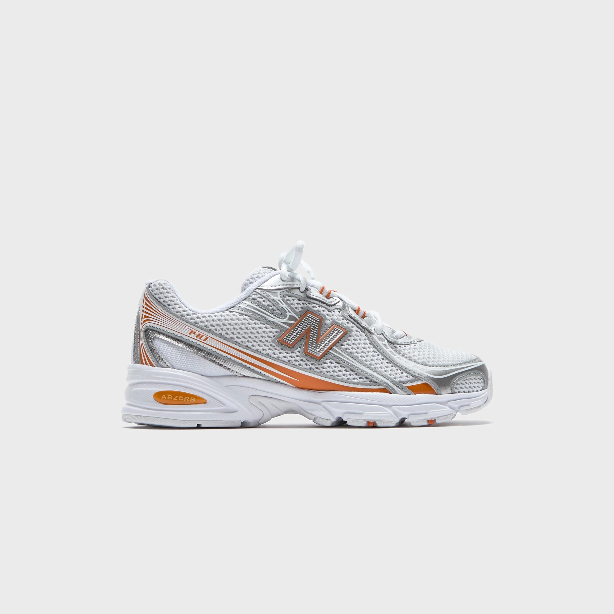 New Balance 740 - White / Classic Orange