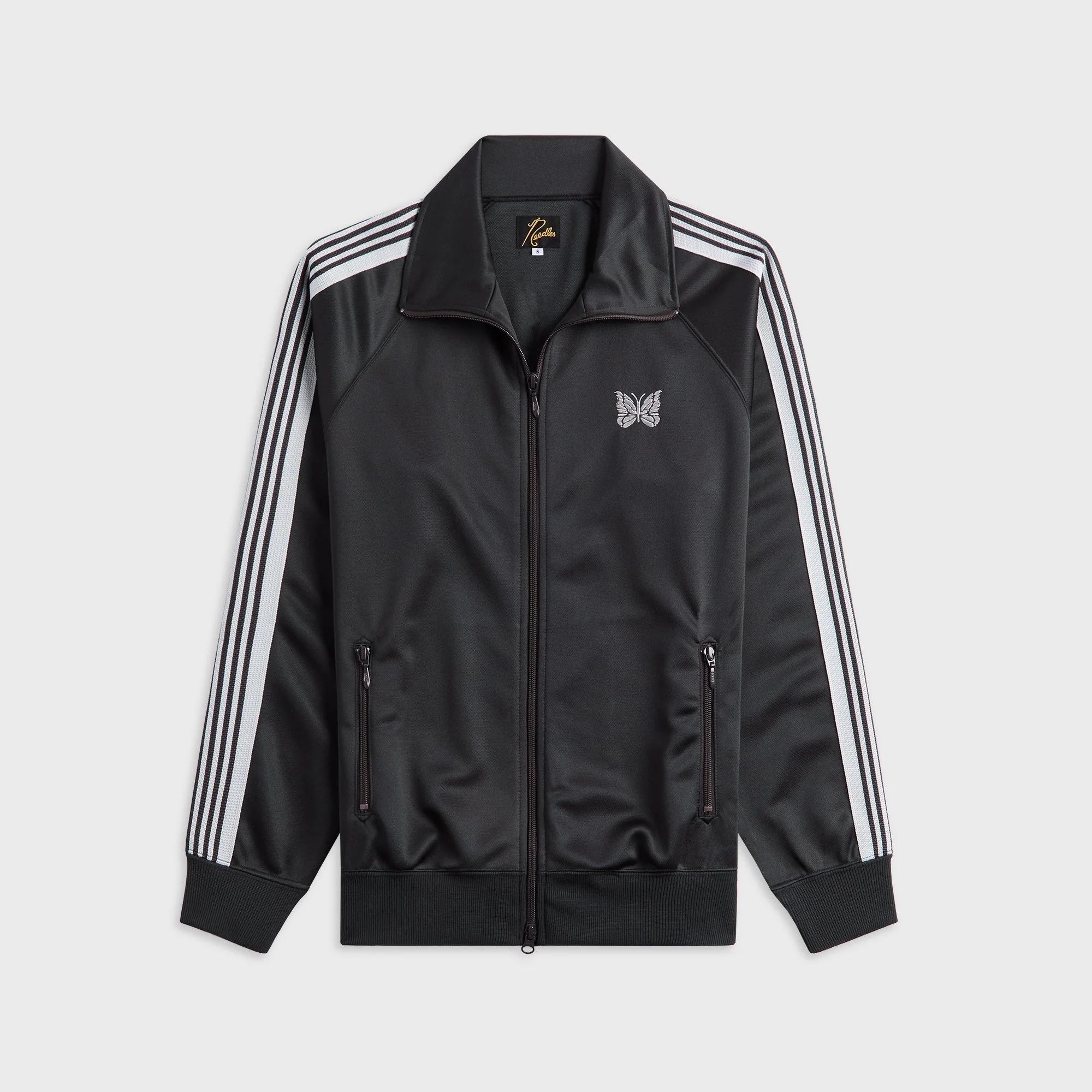 Needles Poly Smooth Track Jacket - Charcoal