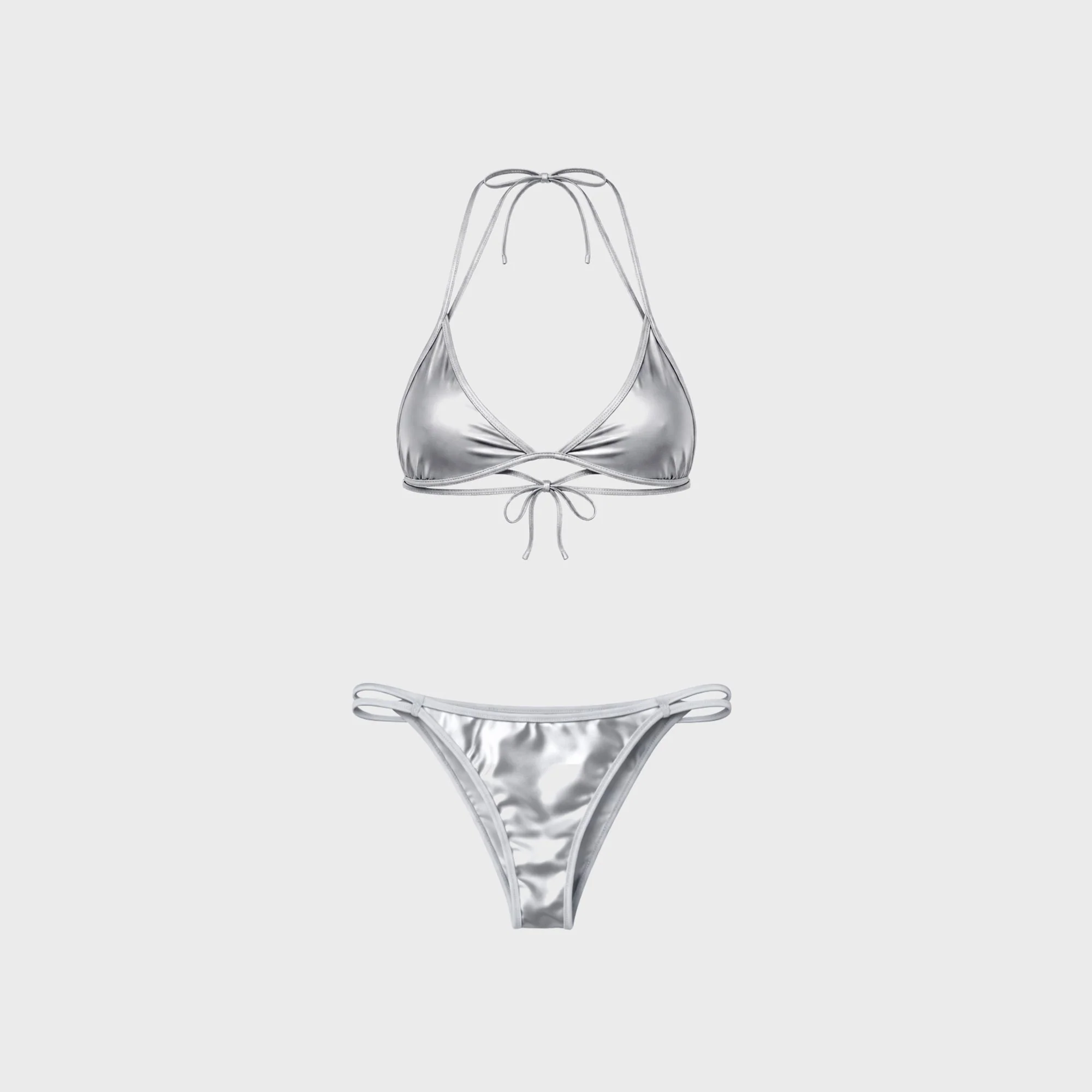 Naranja Furcado Bent Set - Silver