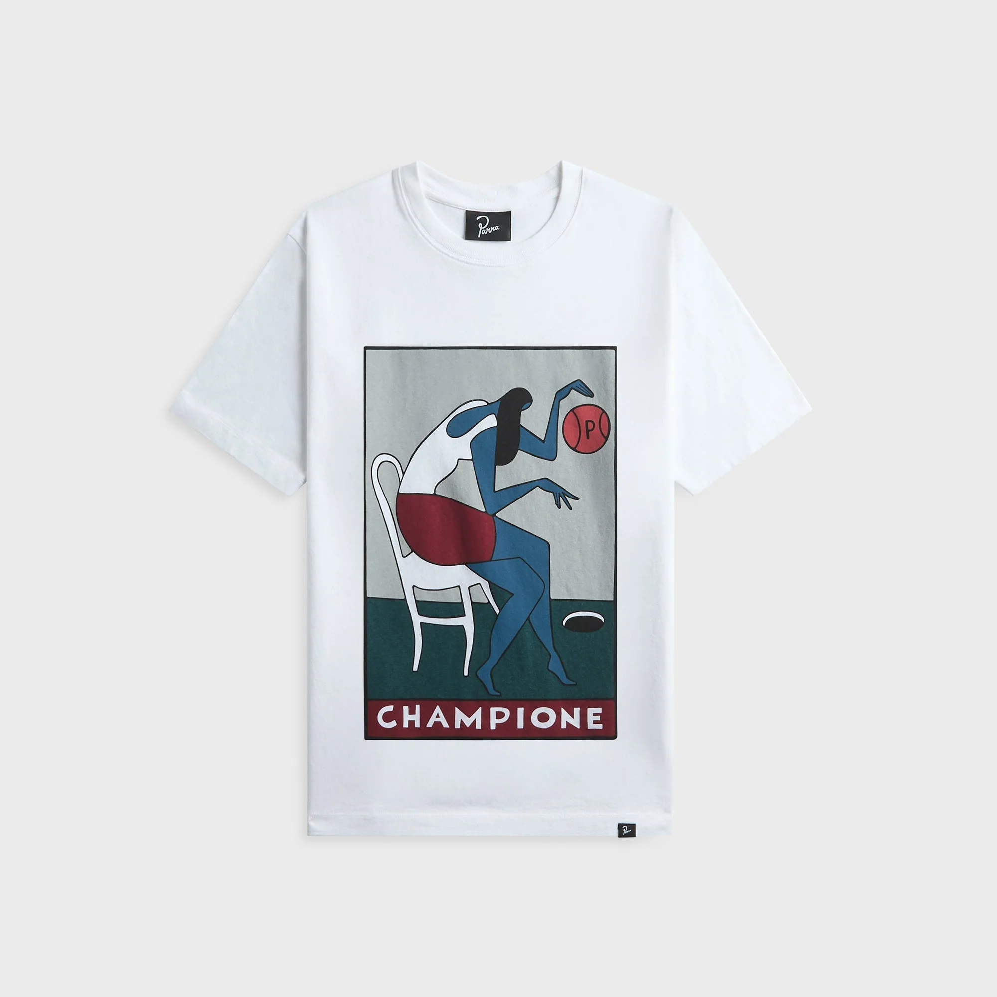 by Parra Champione Tee - White