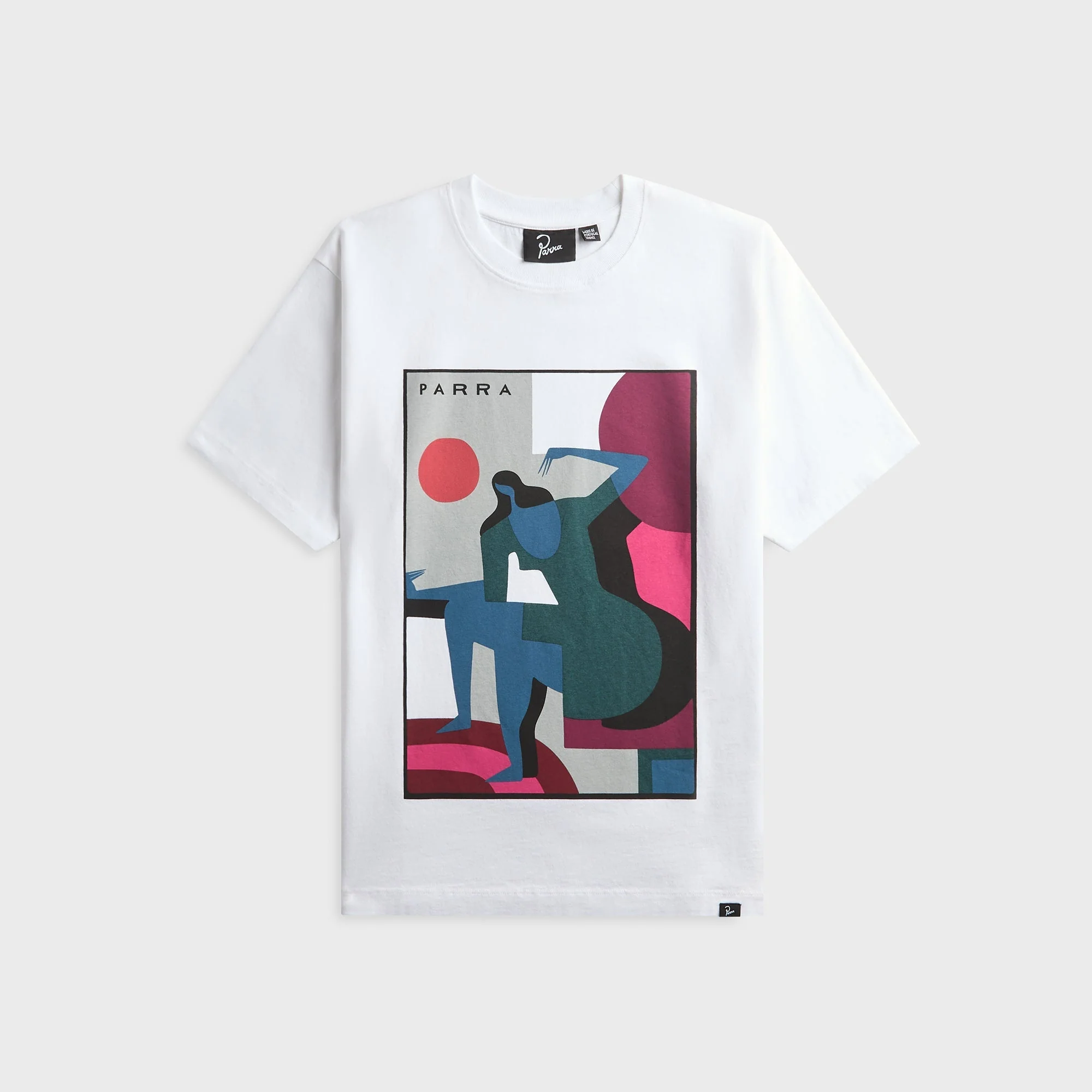 by Parra Ball To The Face Tee - White