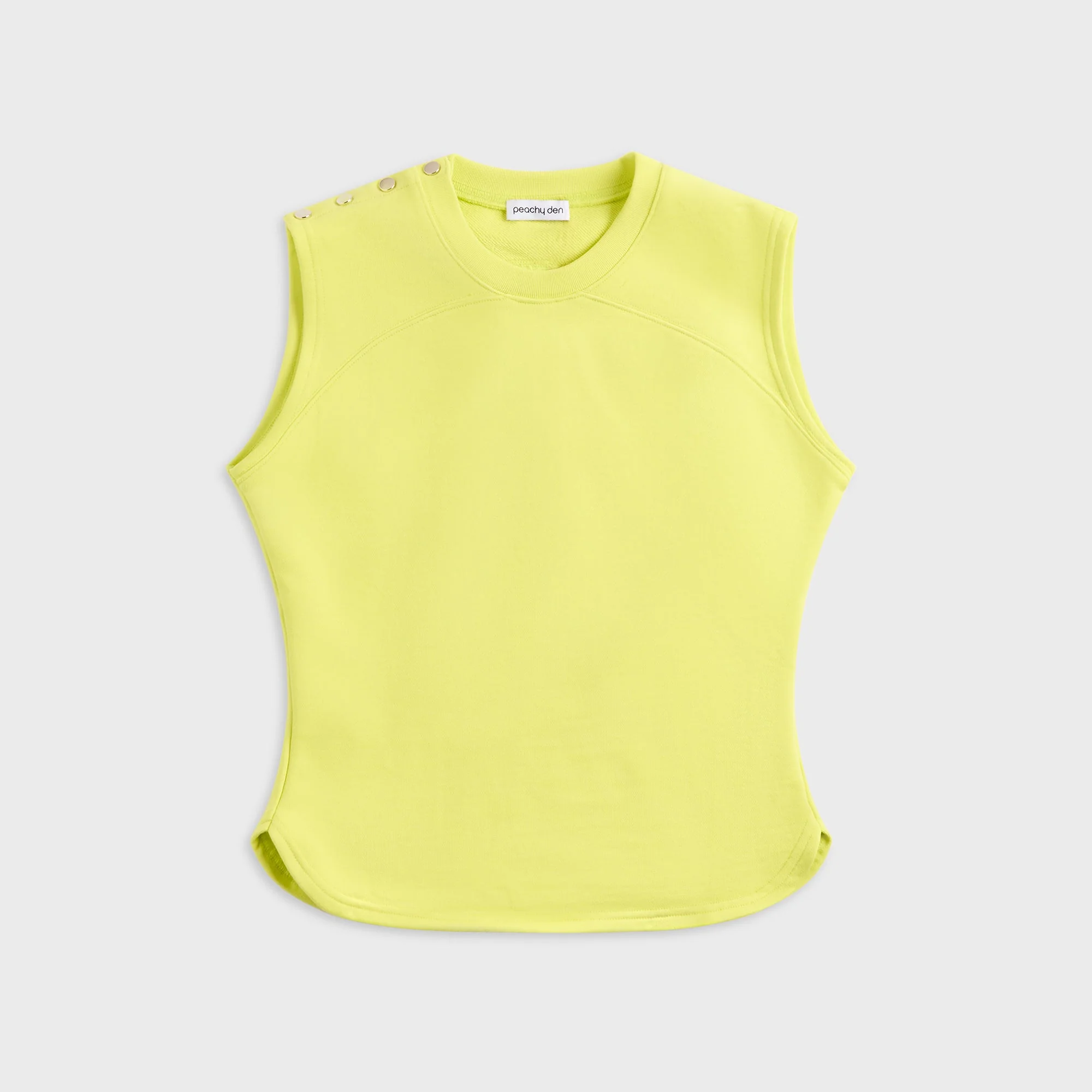 Peachy Den Trixie Vest - Highlighter