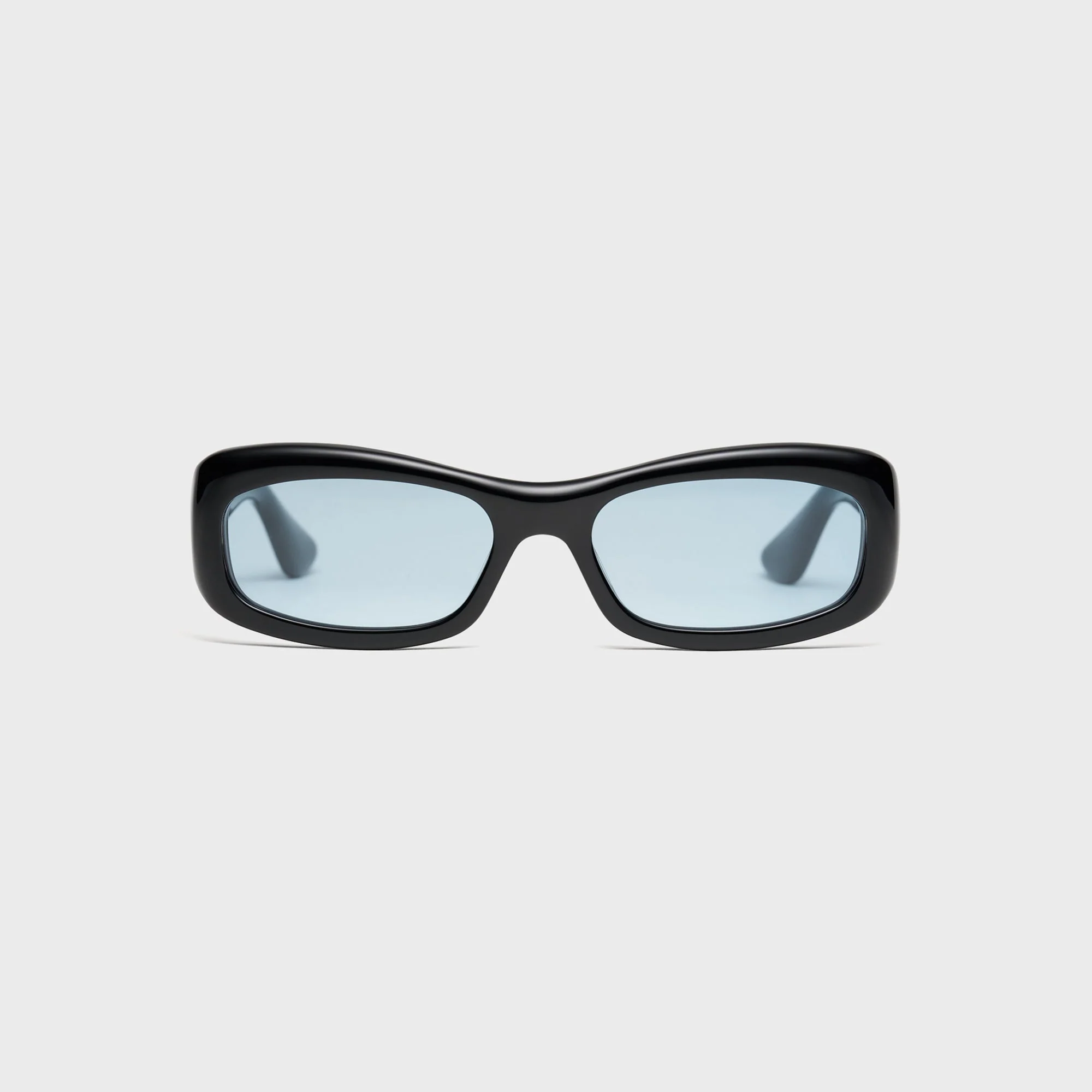 Port Tanger Saudade Sunglasses - Black / Blue Lens