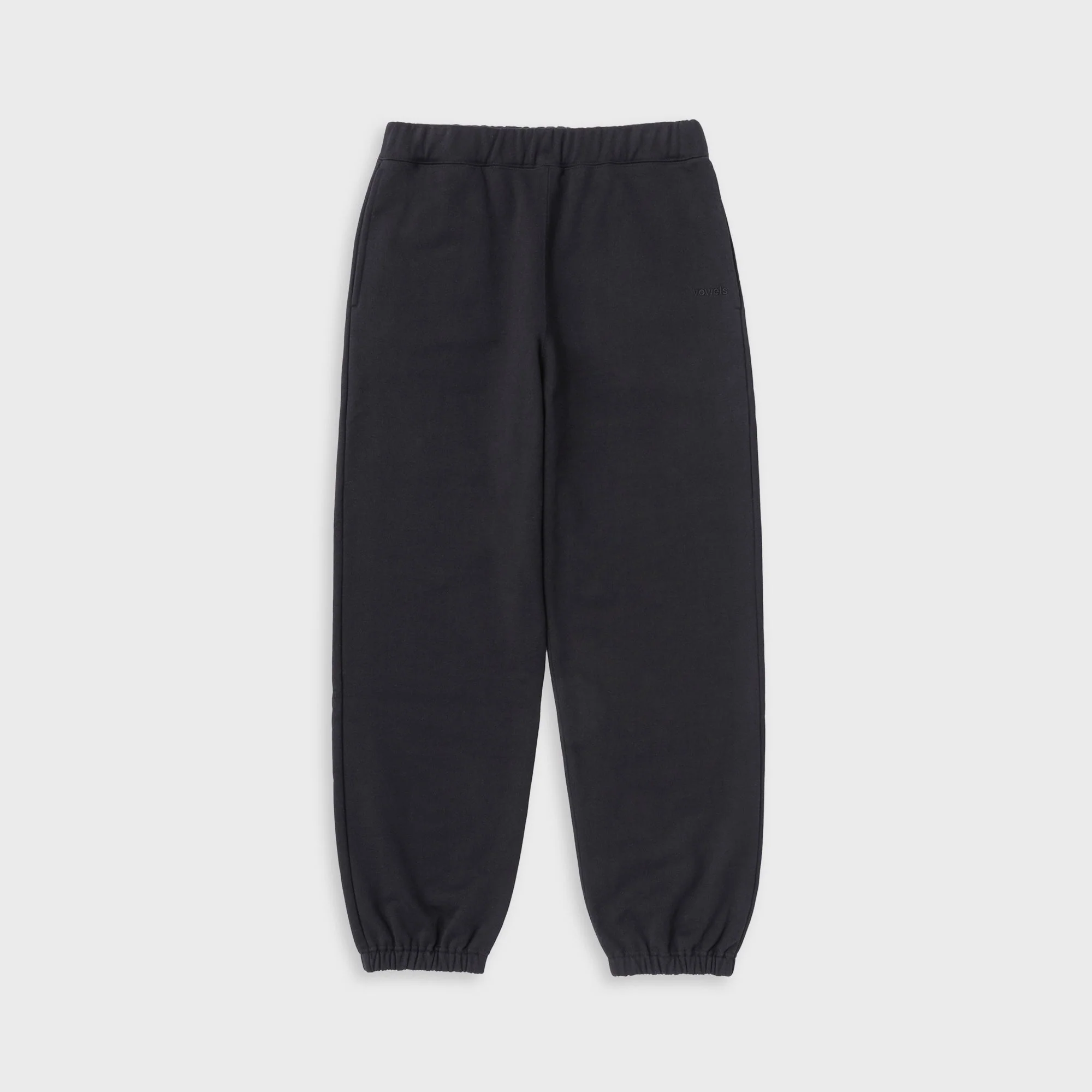vowels Classic Sweatpant - Black