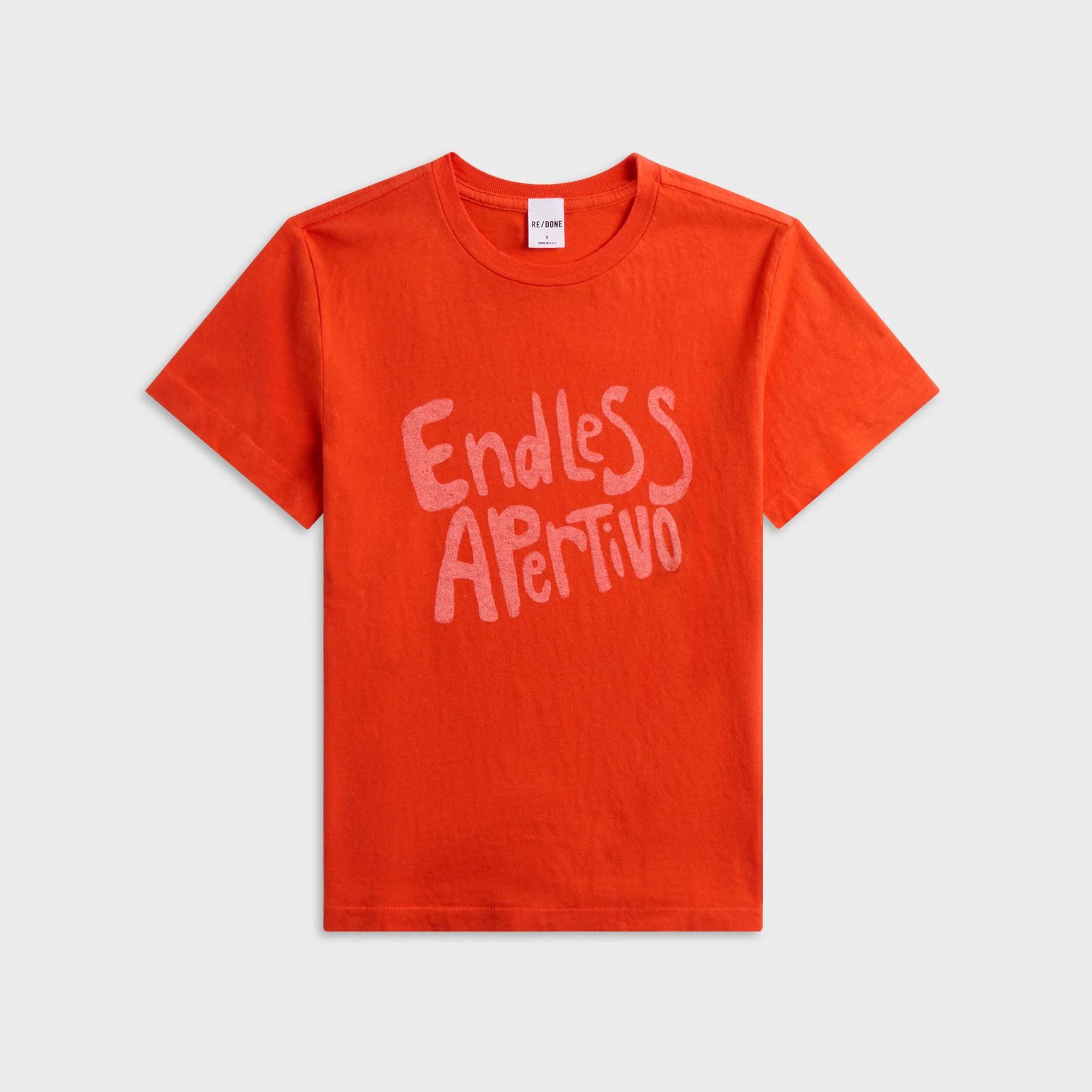ReDone Classic Endless Apertivo Tee - Aperol