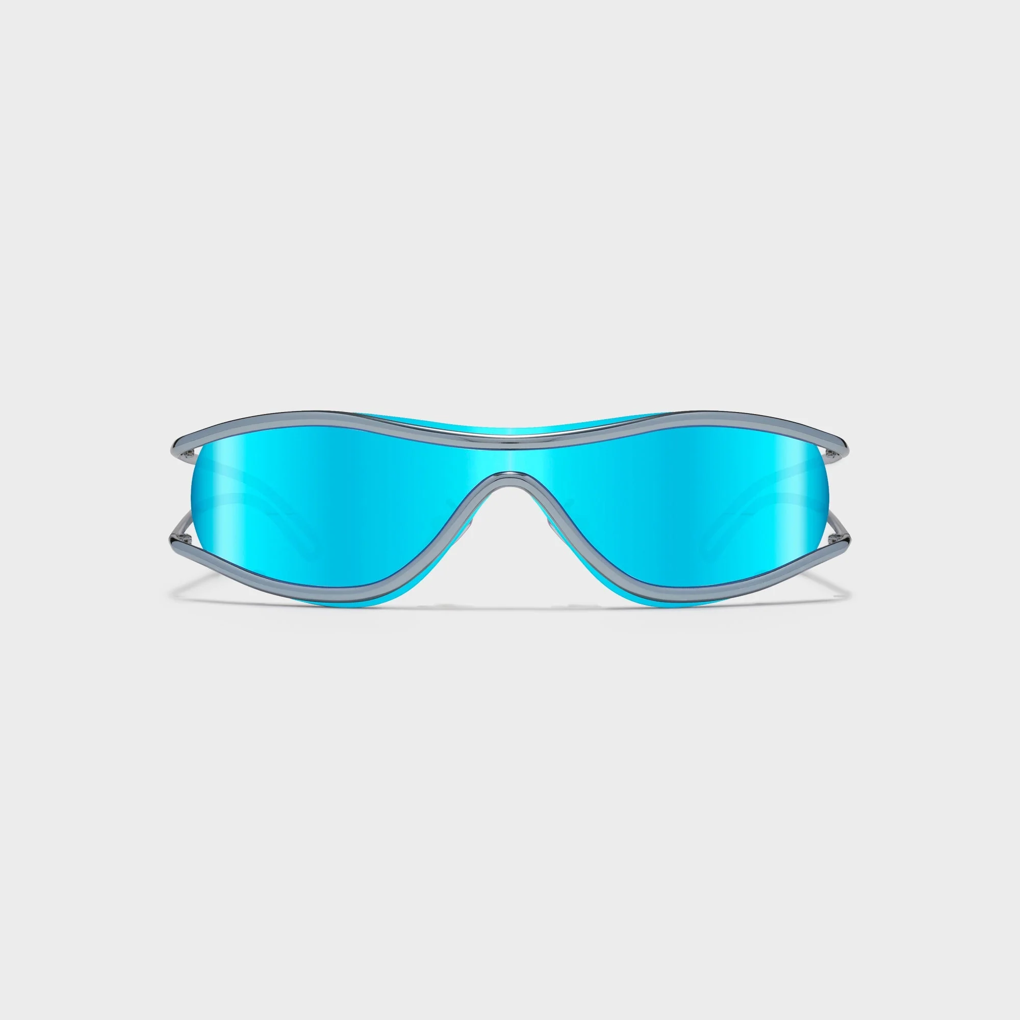 NRGY Gravity Frames - Metallic Blue / Blue Water Lenses