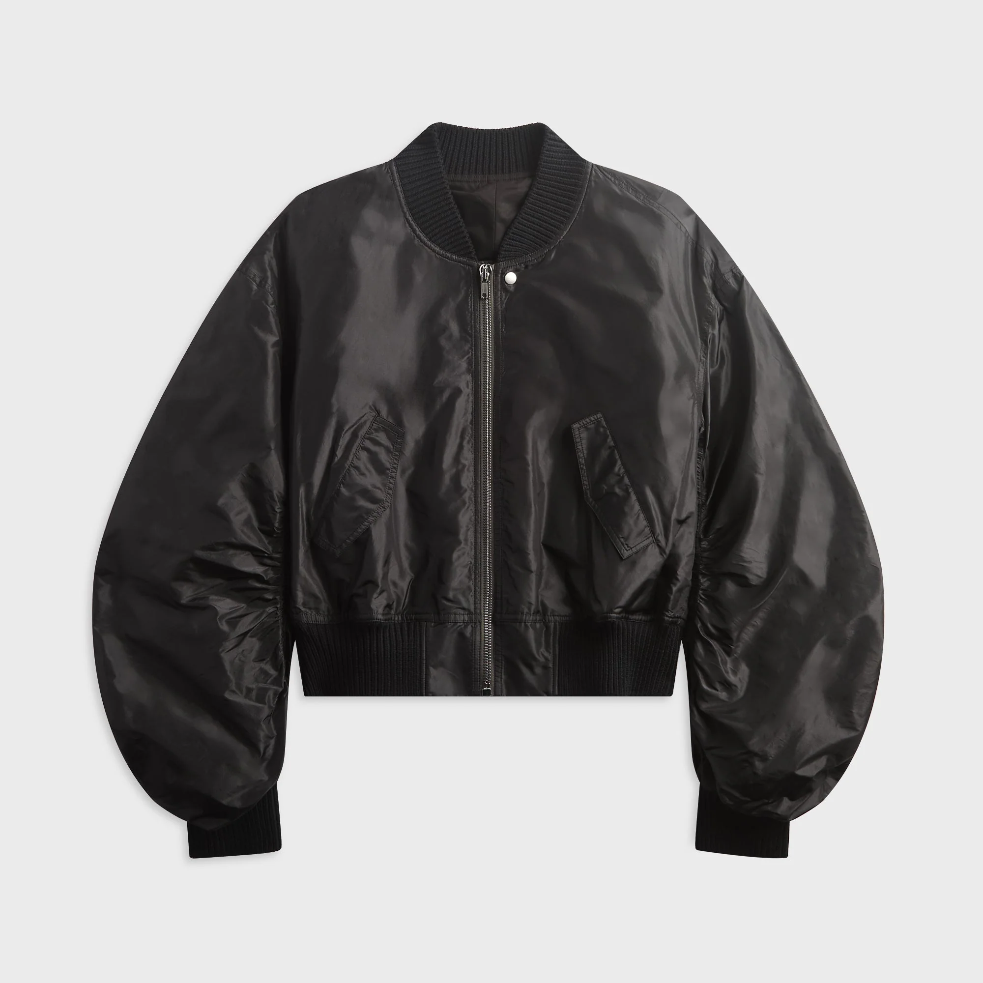 Rick Owens Secchia Flight Jacket - Black
