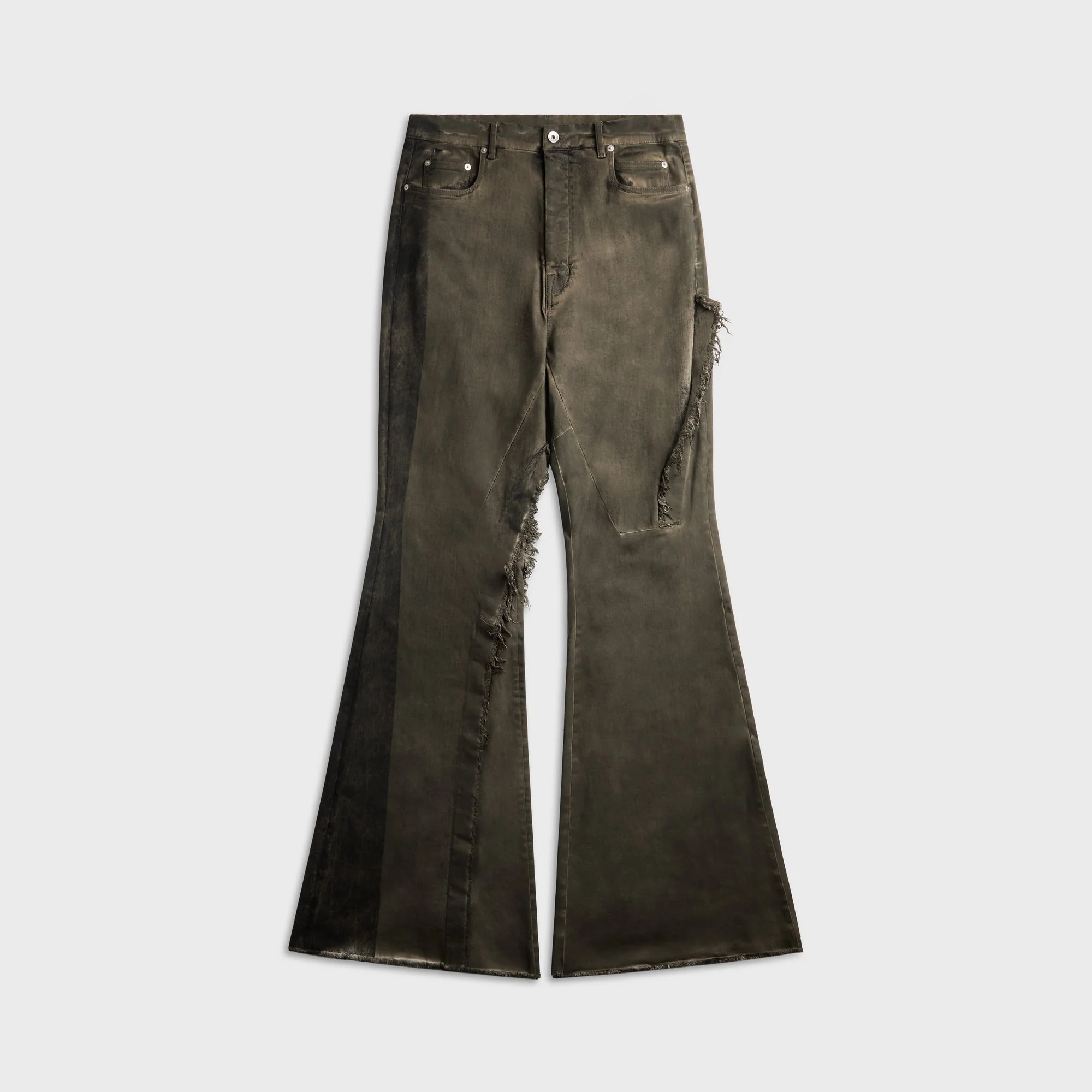 Rick Owens Tower Bolan Bootcut Jean - Dust Combo